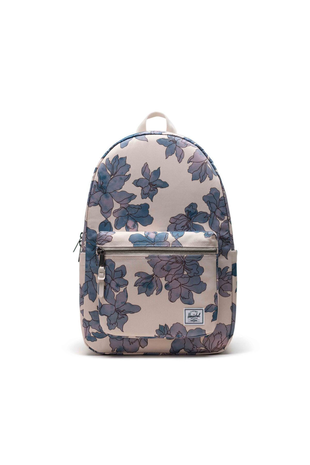 Herschel Settlement 15'' /16'' Inc Laptop Notebook Ipad Uyumlu Bej Çiçekli Sırt Çantası