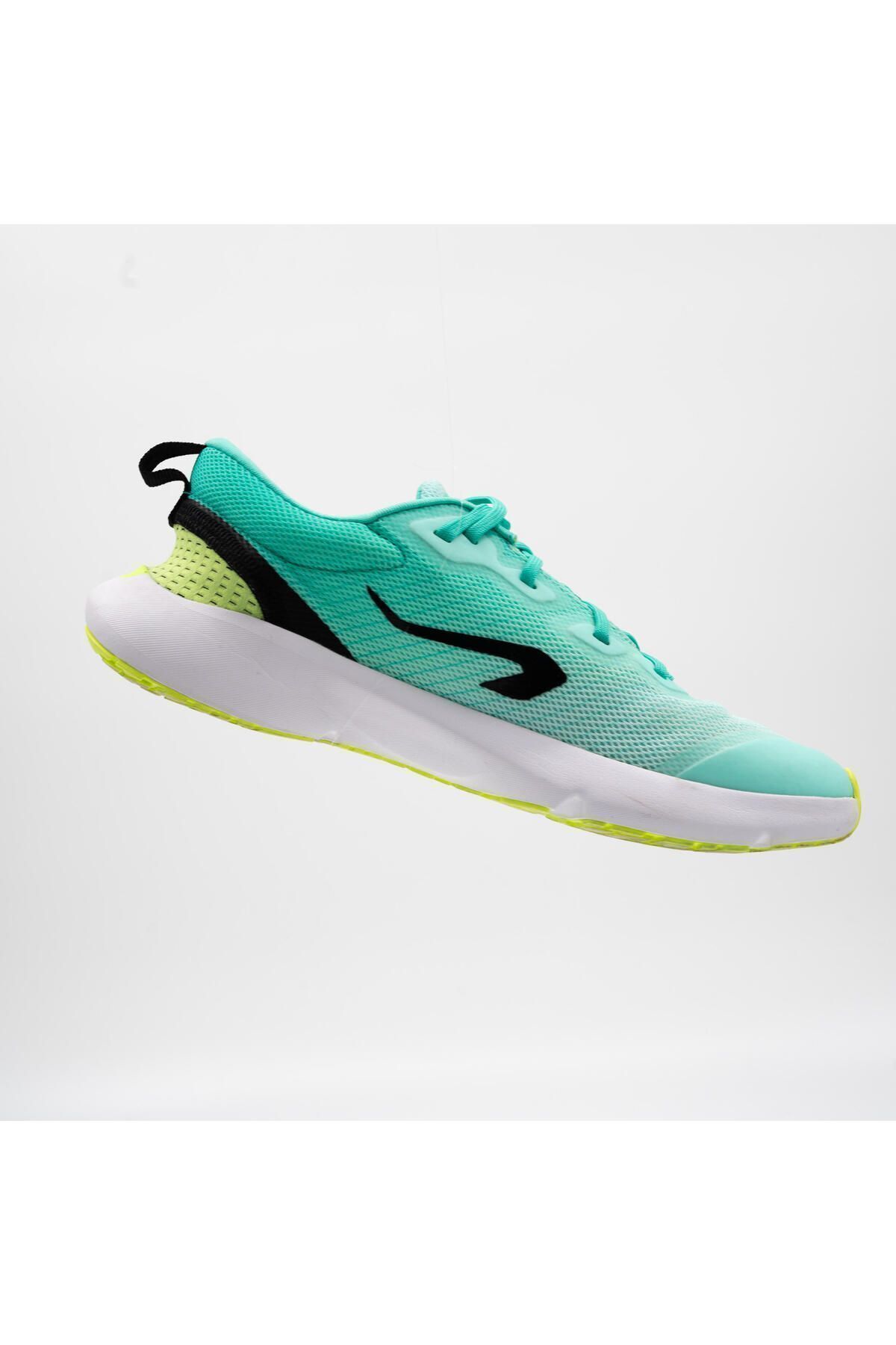 Decathlon Çocuk Koşu Ayakkabısı - 0 Drop - Yeşil / Sarı / Siyah - Kiprun KN500