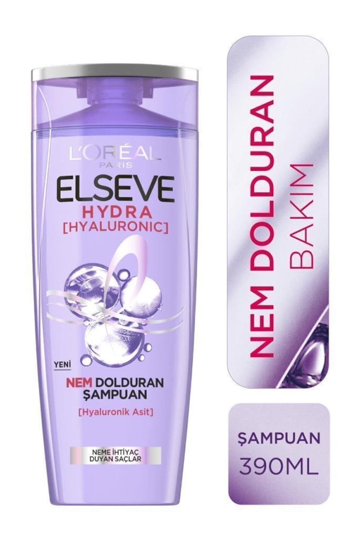 Elseve Hydra [hyaluronic] Nem Dolduran Şampuan 390ml