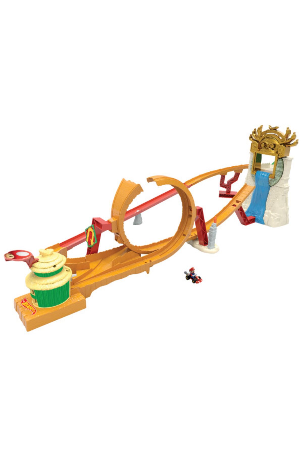 HOT WHEELS Super Mario Bros. Filmi Mario Kart Kong Ormanı Yarış Pisti HMK49