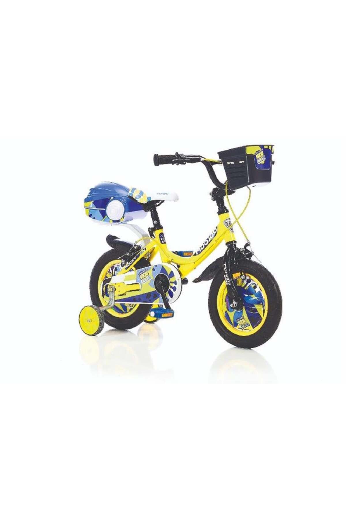 Corelli Moojoo Erkek Çocuk Bisikleti 12 Jant Sarı Beyaz