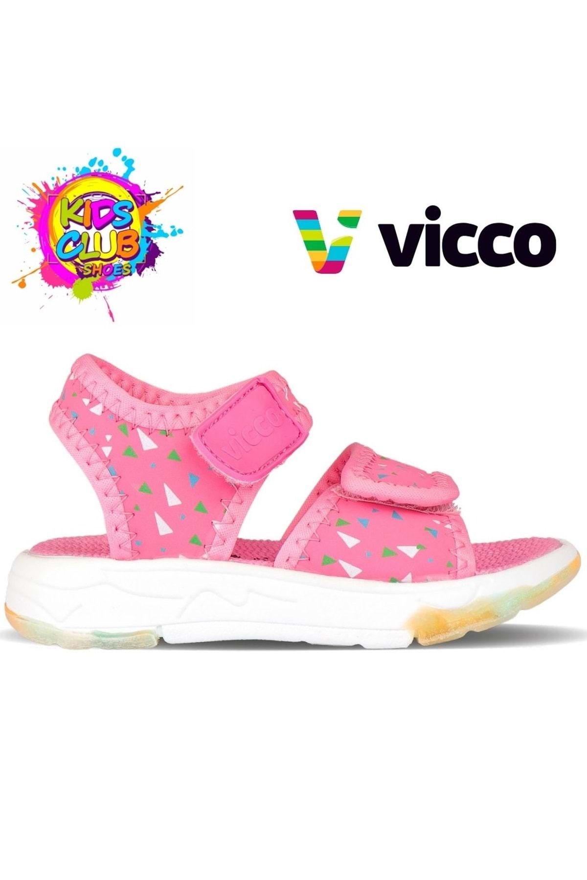 Kids Club Shoes Vicco Limbo III Ortopedik Çocuk Sandalet PEMBE