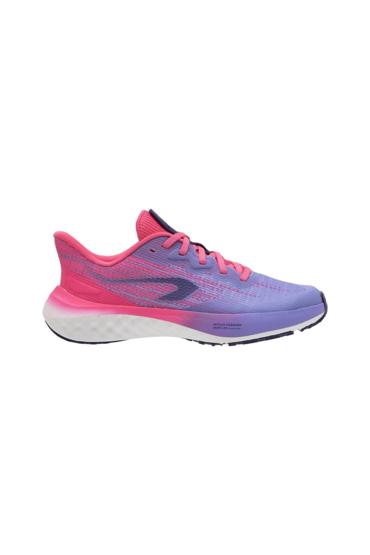 Decathlon Çocuk Koşu Ayakkabısı - Mor / Pembe - Kiprun K500 Fast