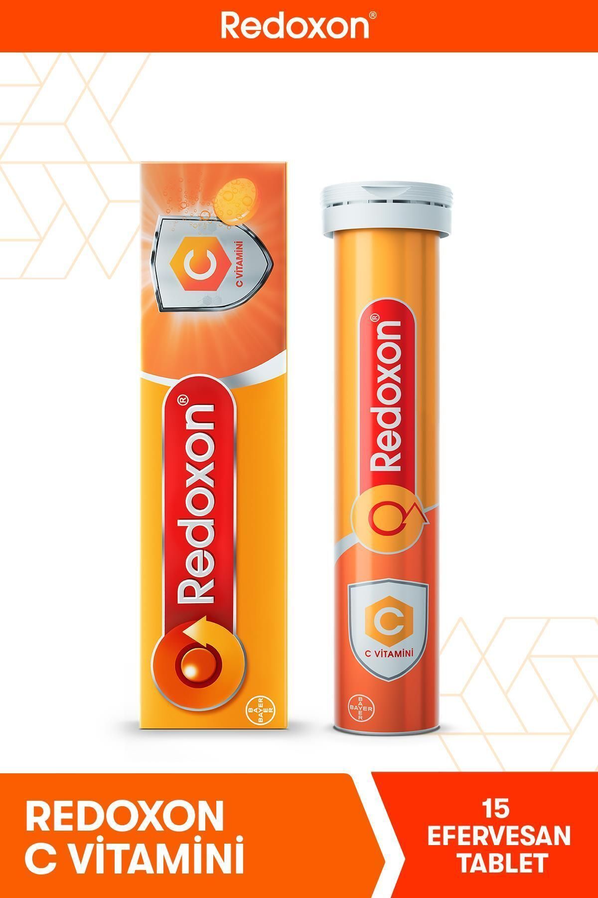Redoxon C Vitamini 15 Efervesan Tablet I 1000 Mg C Vitamini Içeren Takviye Edici Gıda