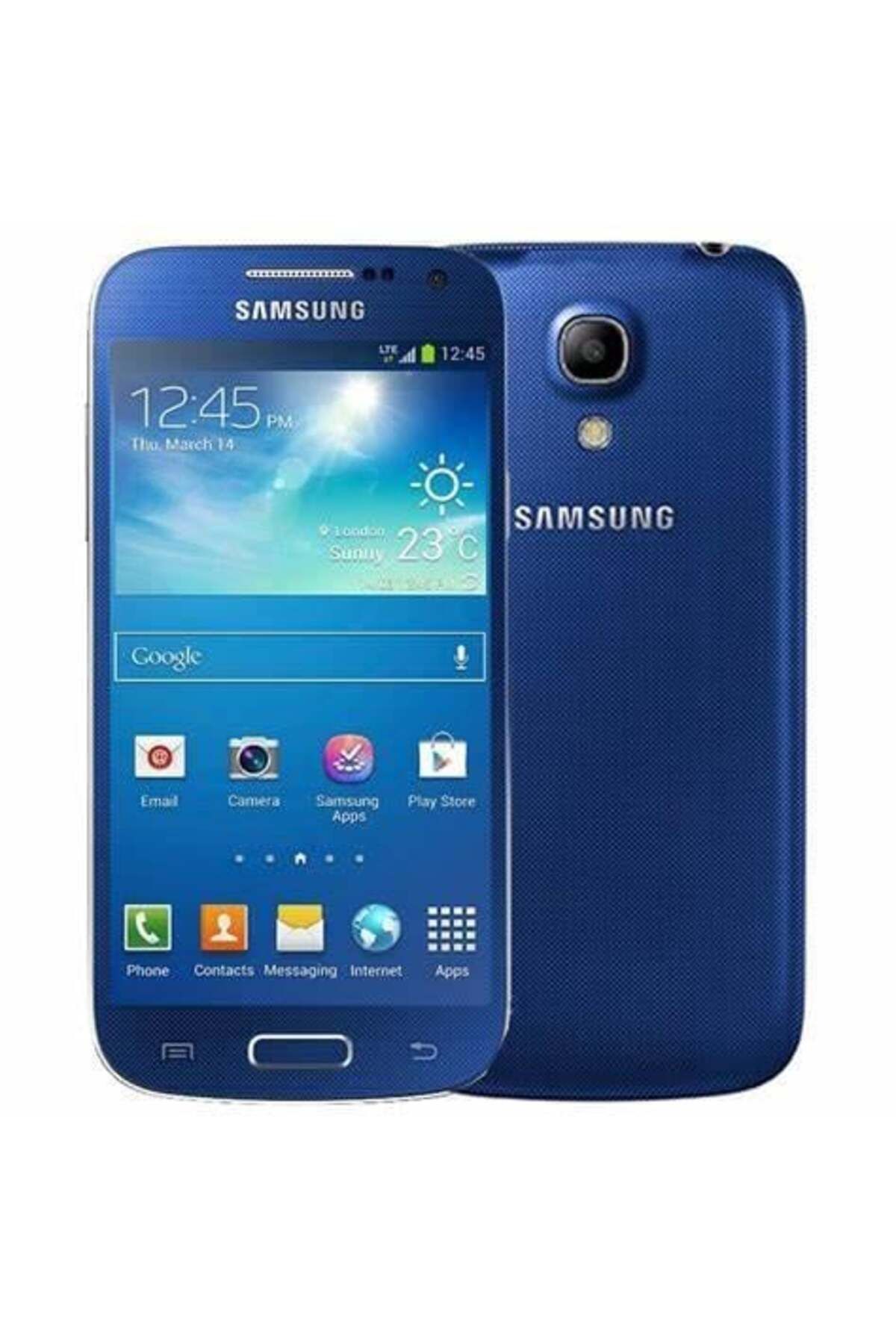 Samsung Yenilenmiş Galaxy S4 Mini 8GB Mavi Cep Telefonu (12 Ay Osm Bilişim Garantili)