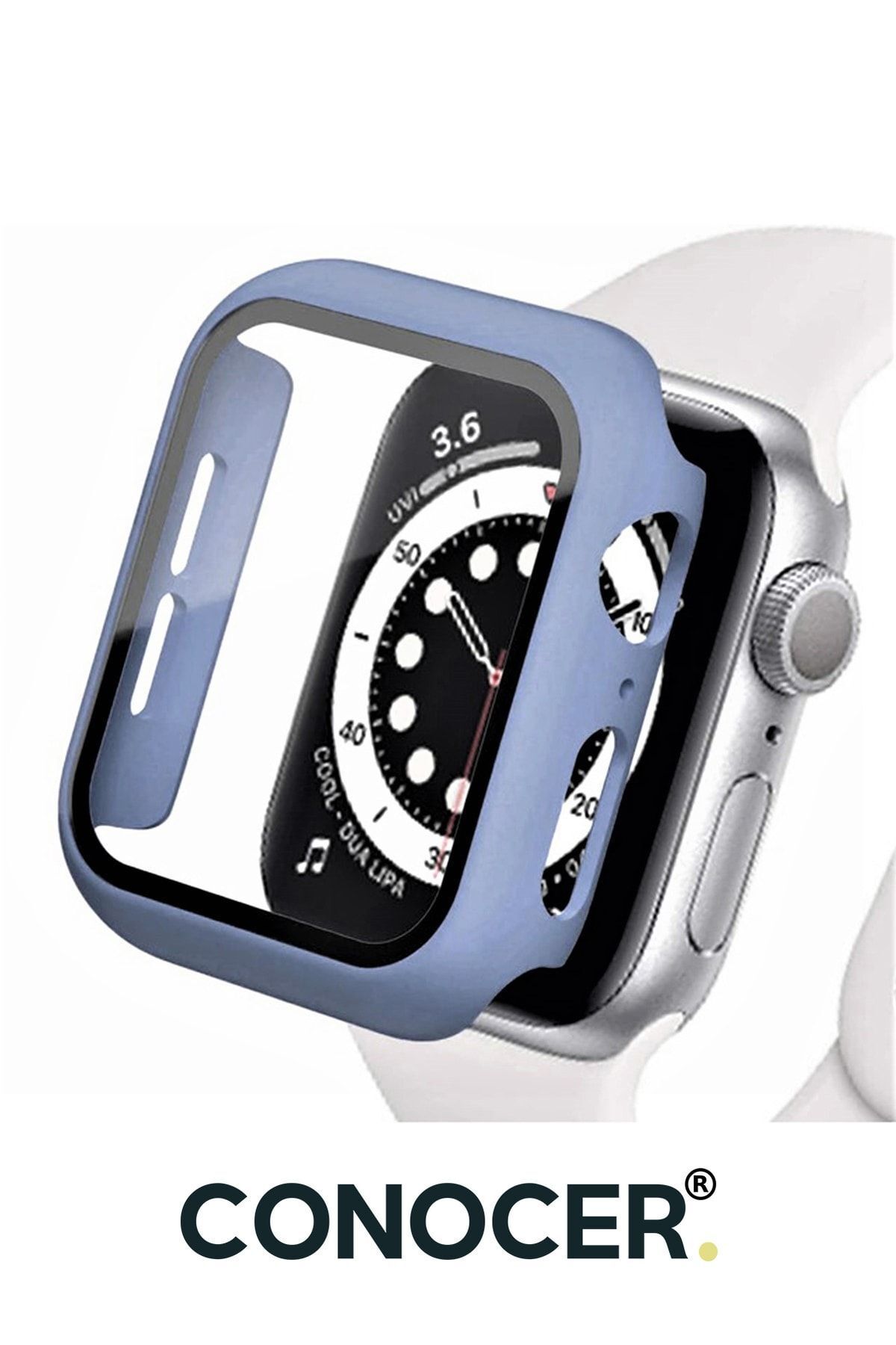CONOCER Apple Watch 1-2-3-4-5-6-se (38 MM) Uyumlu Kılıf Kasa Ve Ekran Koruyucu
