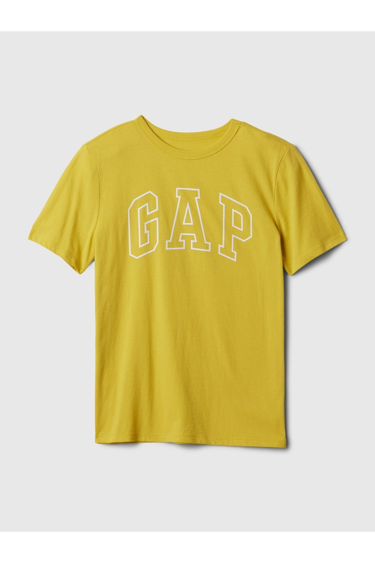 GAP Erkek Çocuk Sarı Gap Logo T-Shirt