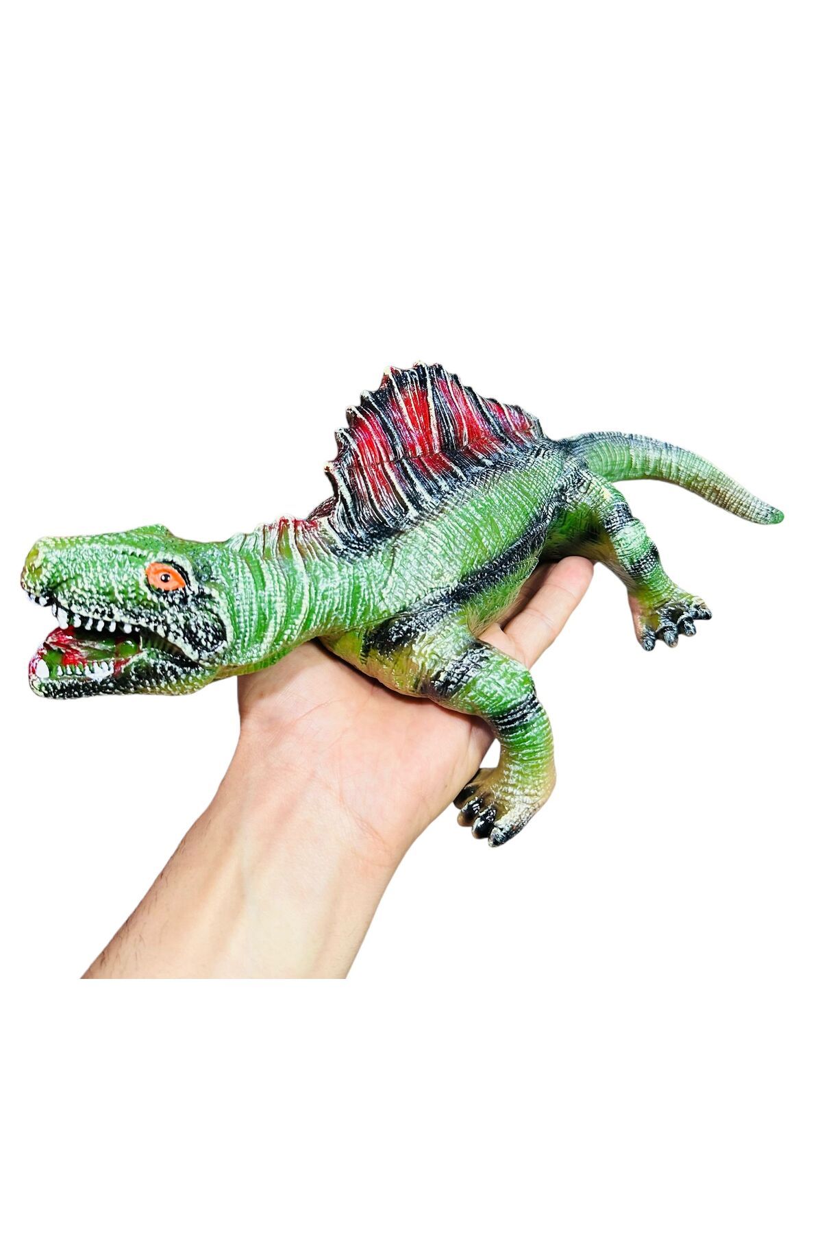 tmtoysandmore Oyuncak Trex Dinazor Sesli Yumuşak Et Dolgu 35 Cm Oyuncak Dinozor trex06