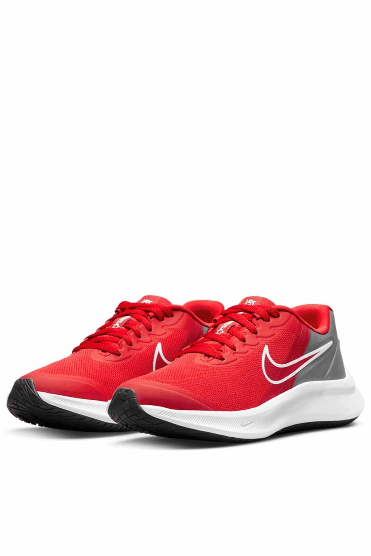 Nike Star Runner 3 (GS) Kadın Yürüyüş Koşu Ayakkabı Da2776-607-kırmızı-gr