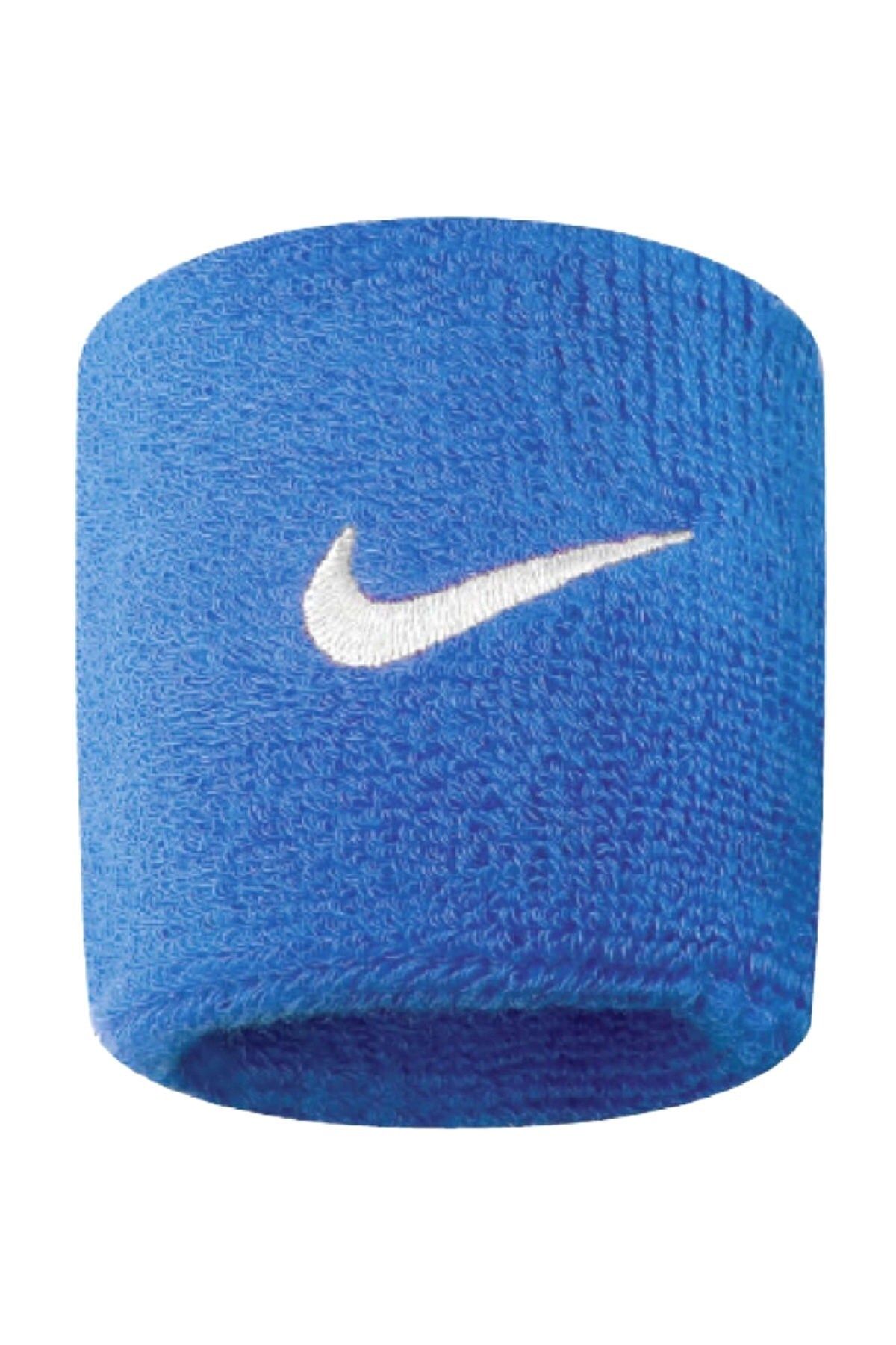 Nike Swoosh Wristbands 2 Pk Unisex El Bilekliği N.nn.04.402.os-mavi