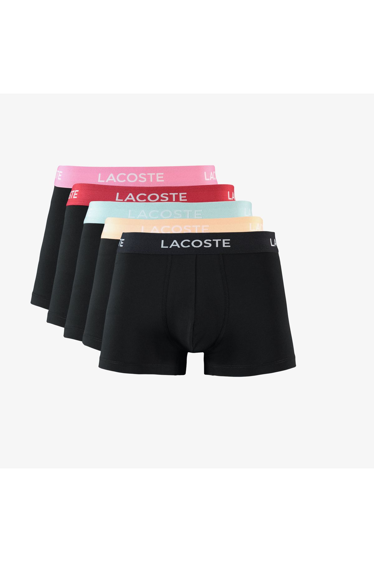 Lacoste Core Erkek 5'li Siyah Boxer