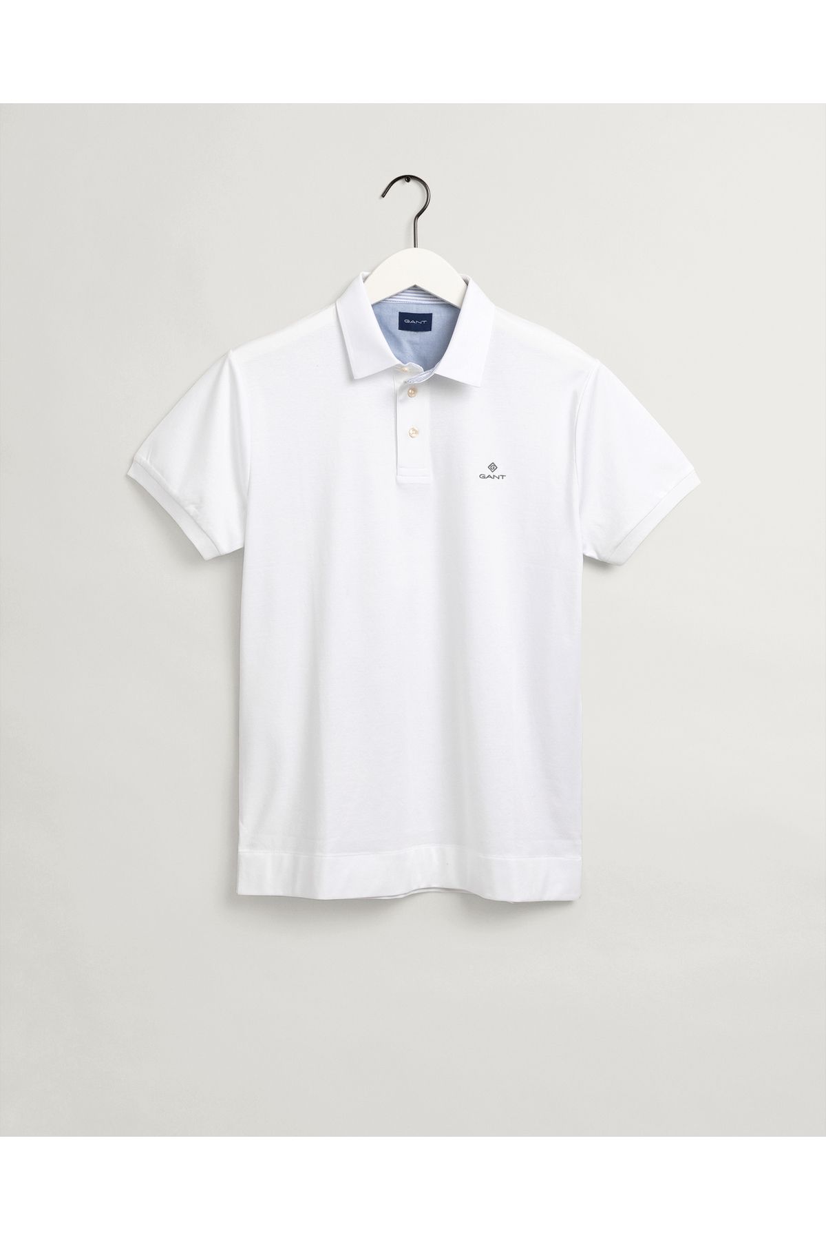 Gant Erkek Beyaz Slim Fit Polo