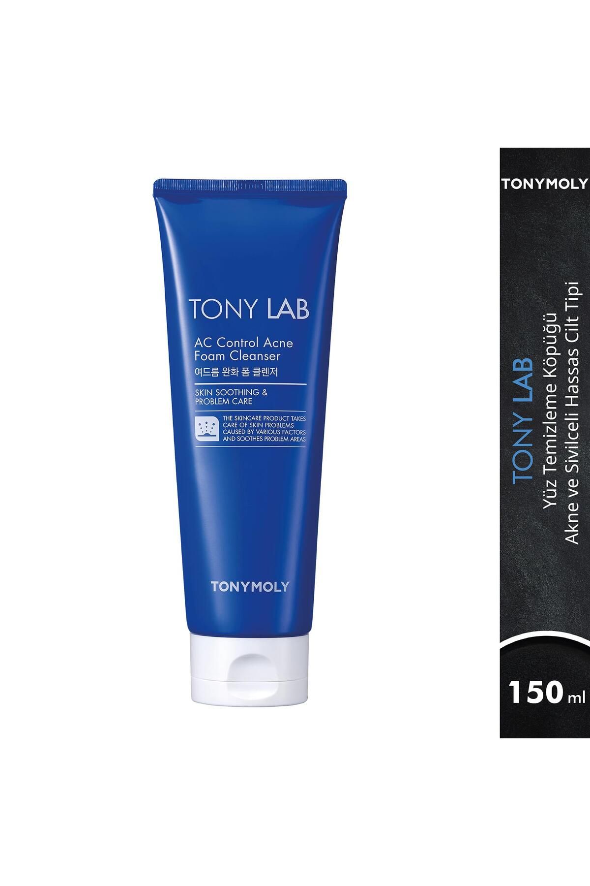 TONYMOLY Yüz Temizleme Köpüğü Tony Lab Akne Ve Sivilce Karşıtı Salisilik Asit Cilt Bakımı 150ml
