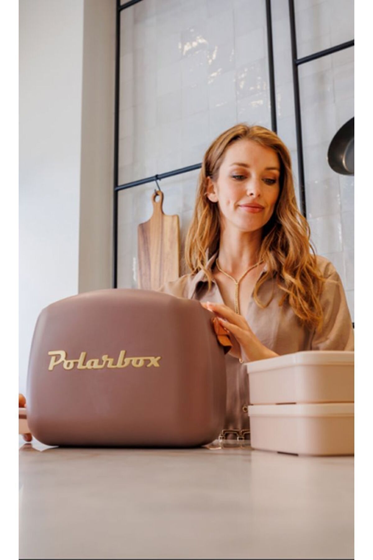 Polarbox COOLER BAG MAUVE GOLD  Soğutucu - Buzluk