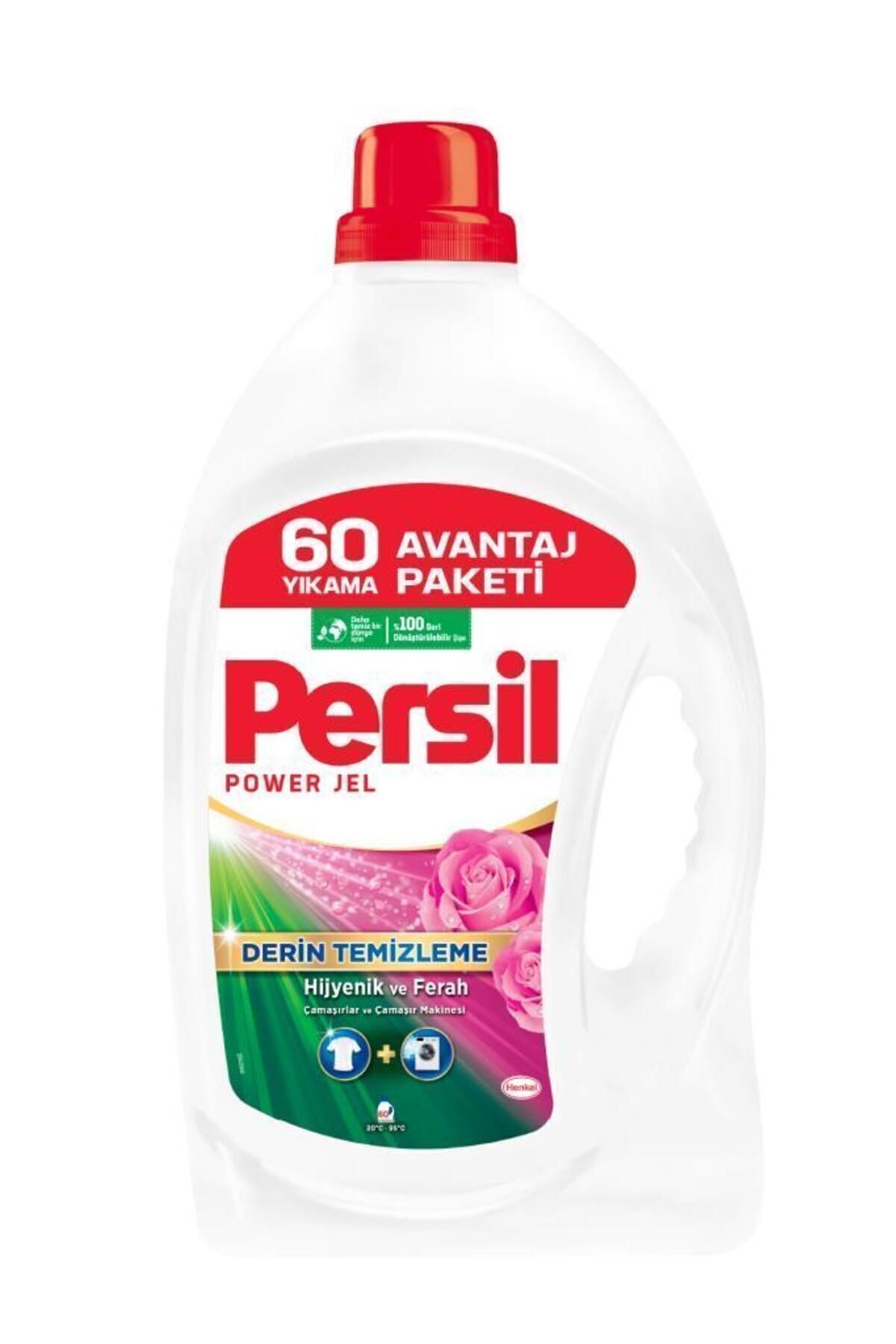 Persil Jel Gül Sıvı Çamaşır Deterjanı 60 Yık. 3900 ml