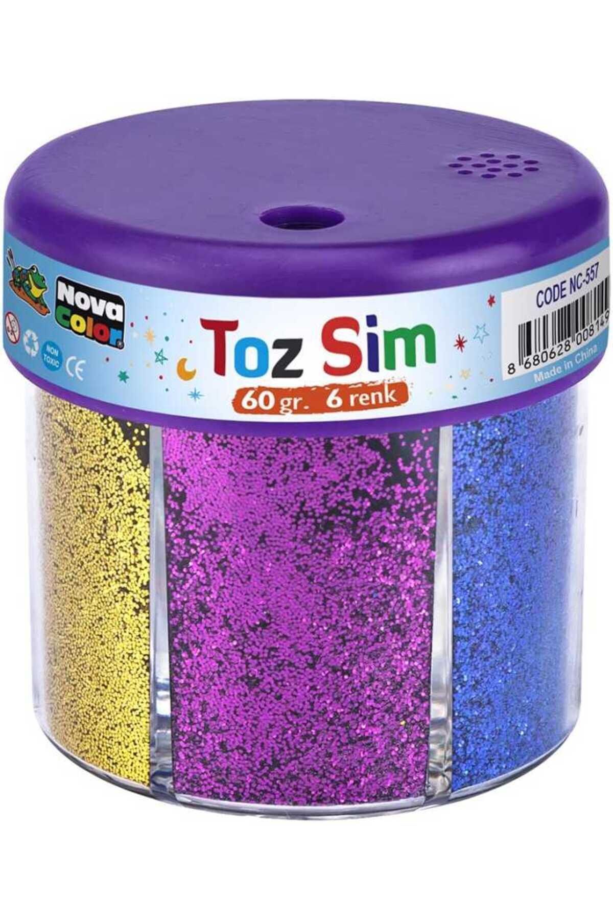 nova color Toz Sim 6 Renk 60 gr