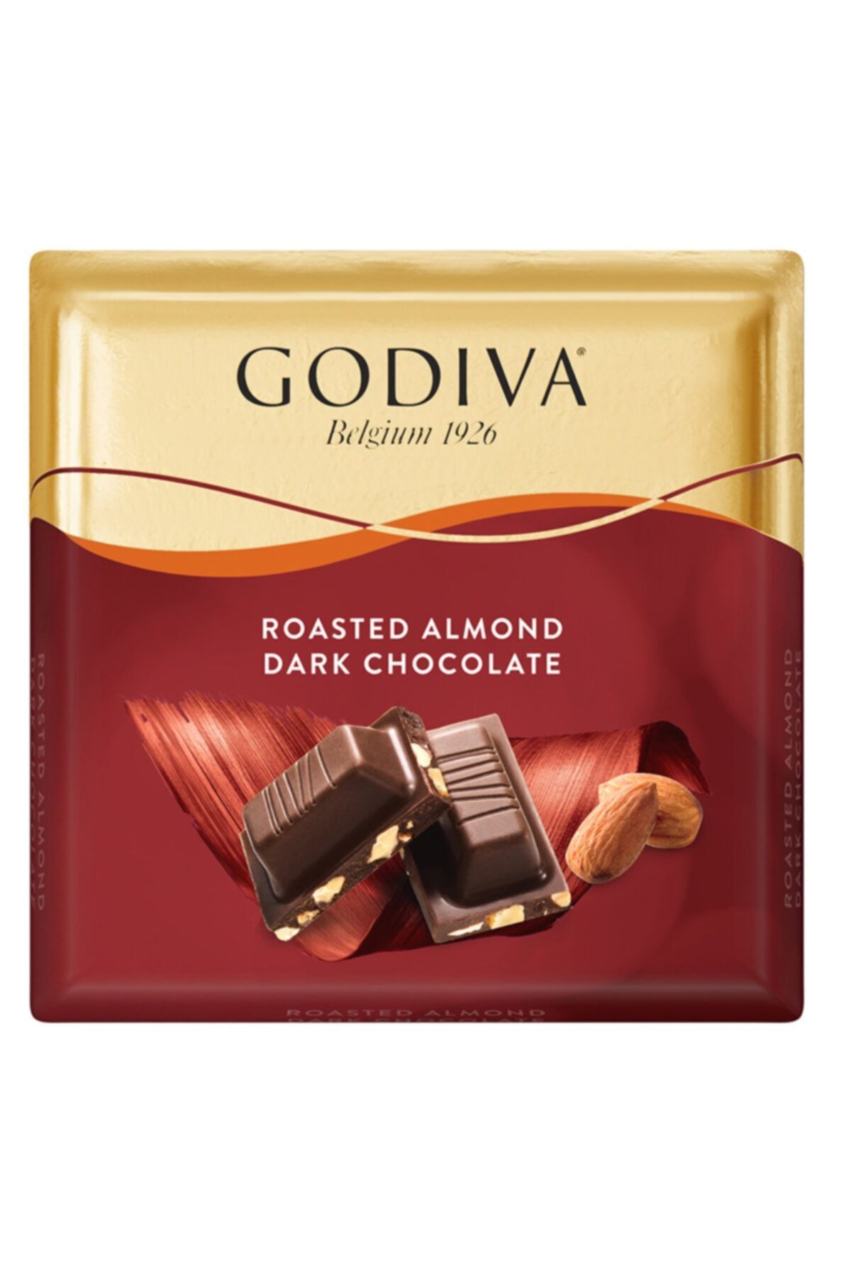 Godiva Kare Bitter Bademli Çikolata 60 gr