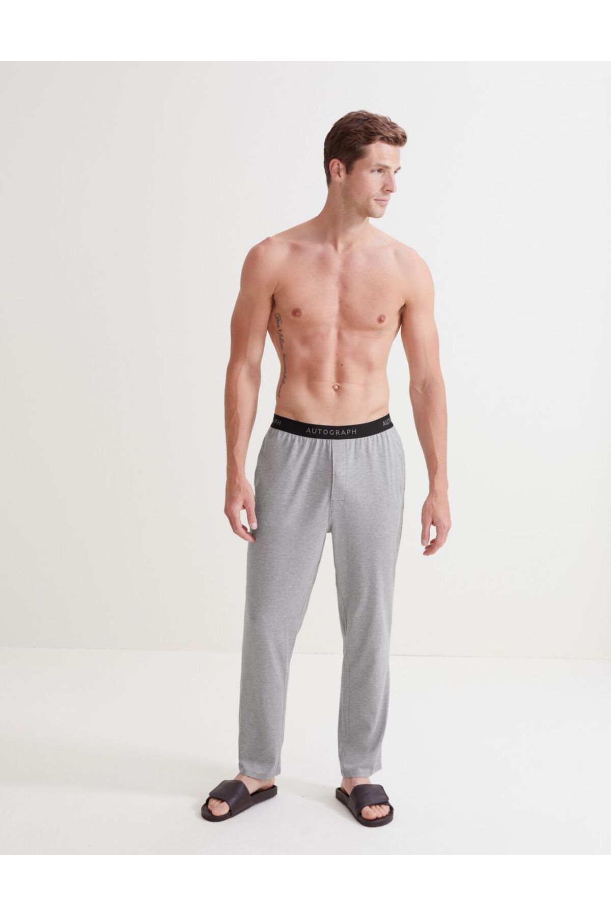 Marks & Spencer Regular Fit Yumuşak Dokulu Pijama Altı