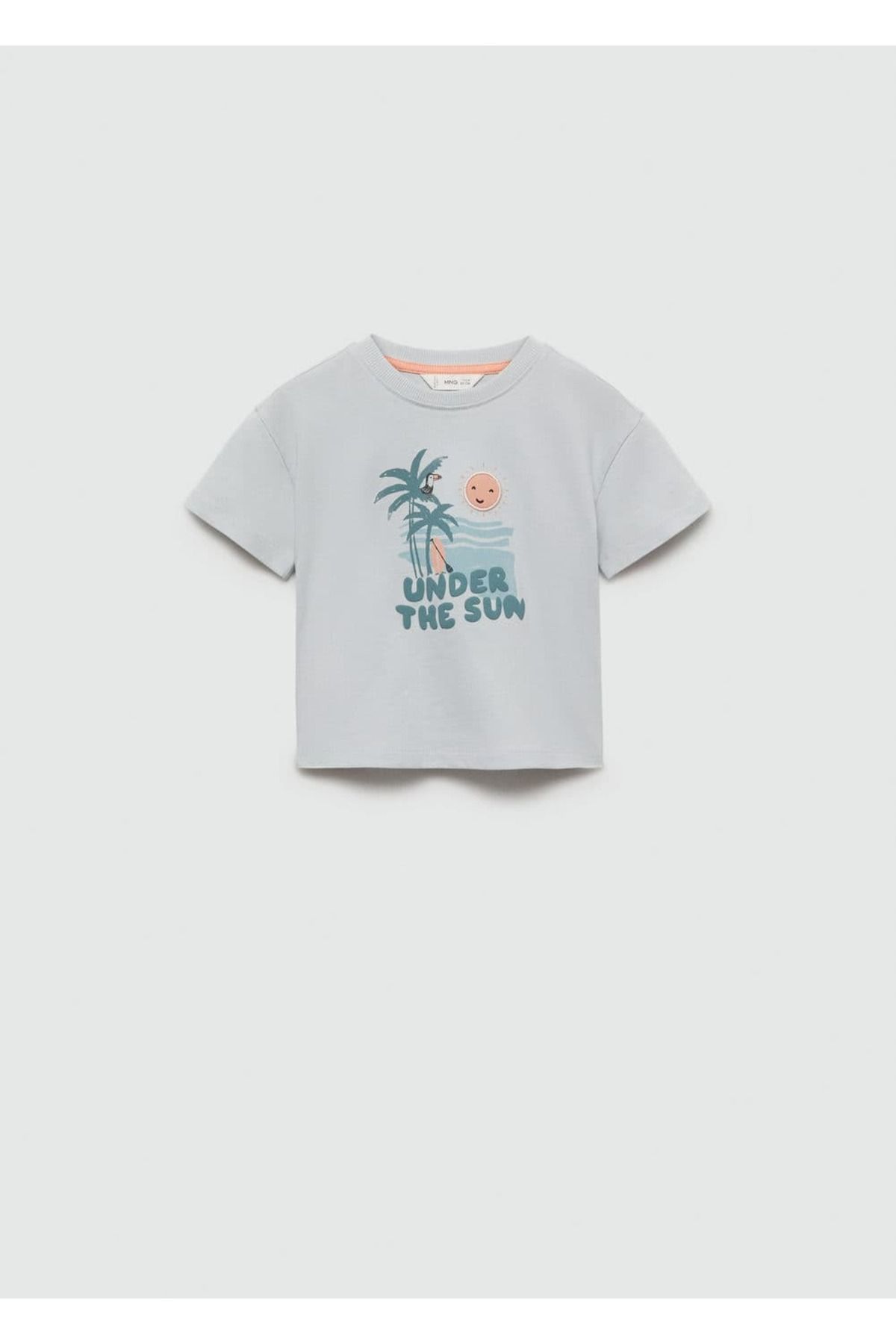 MANGO Baby Desenli pamuklu tişört