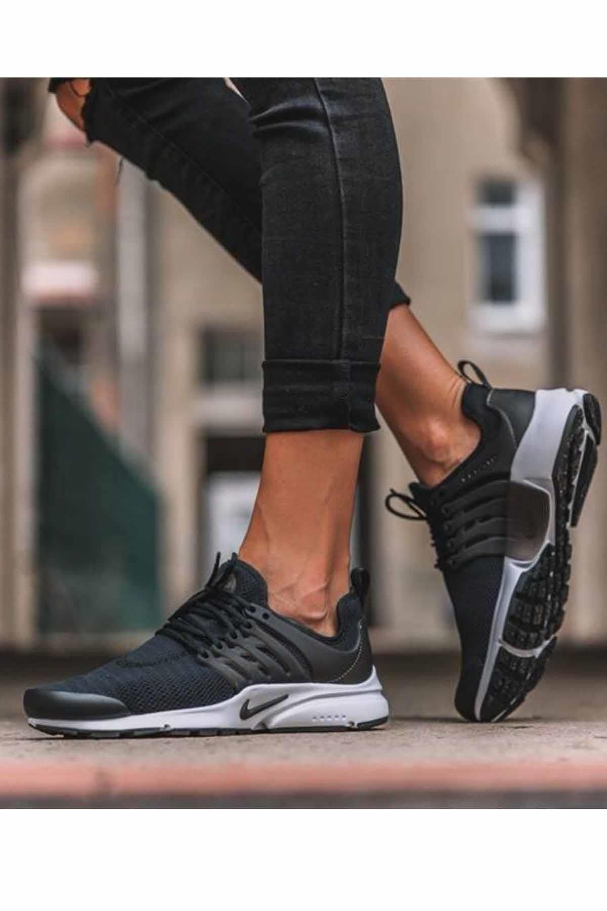 Nike Air Presto Erkek Günlük Spor Ayakkabı Ct3550-001-sıyah-byz