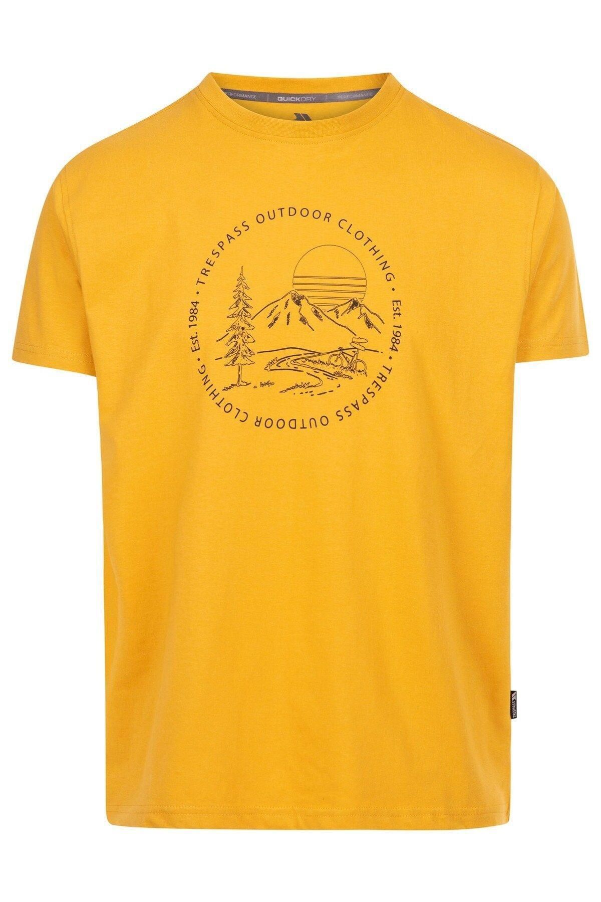 trespass Glentress - Male Casual Printed T-Shirt Erkek T-shirt