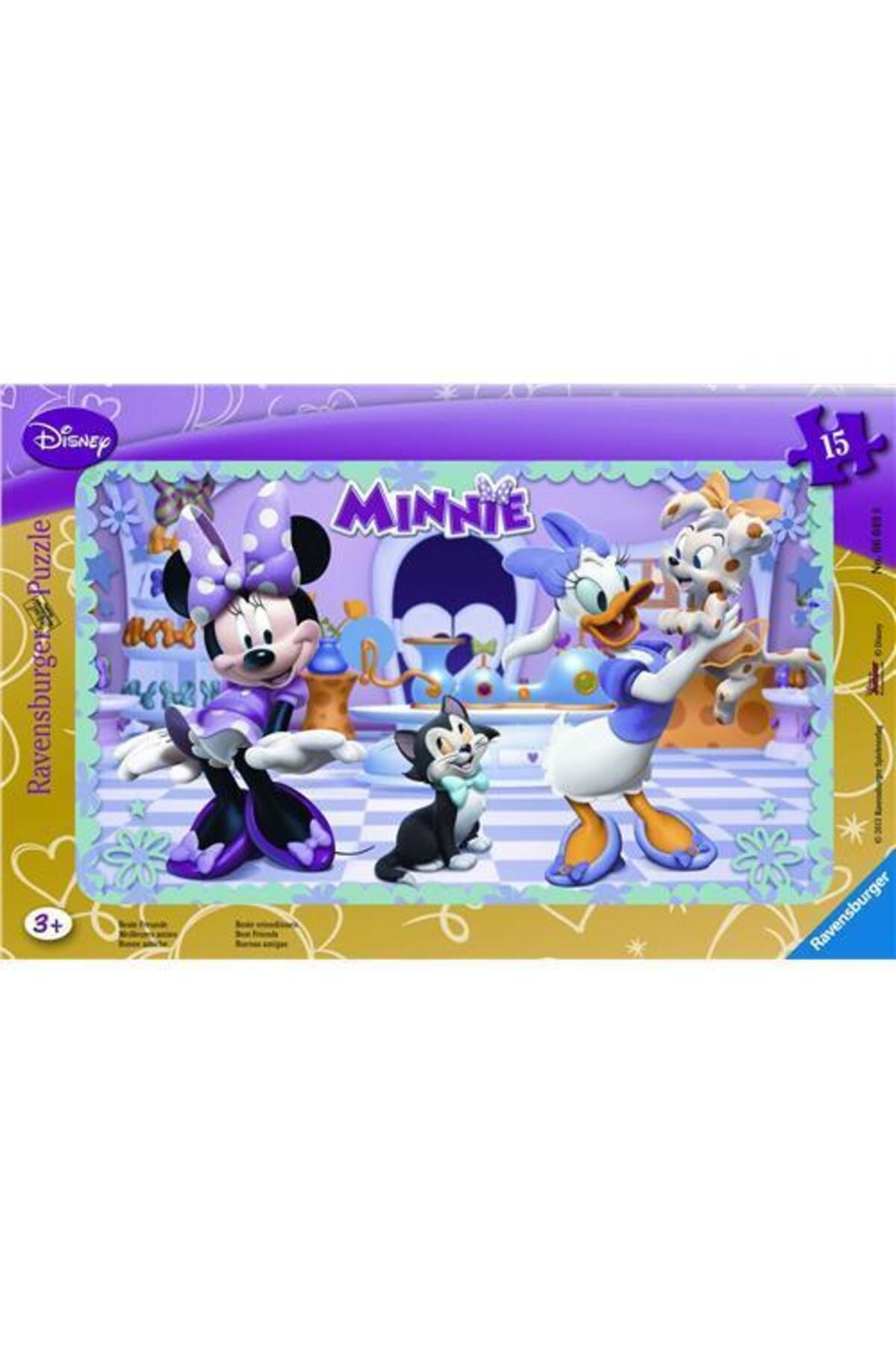 RAVENSBURGER 15 Parça Küçük Çerçeveli Puzzle Wd Minnie Mouse 060498