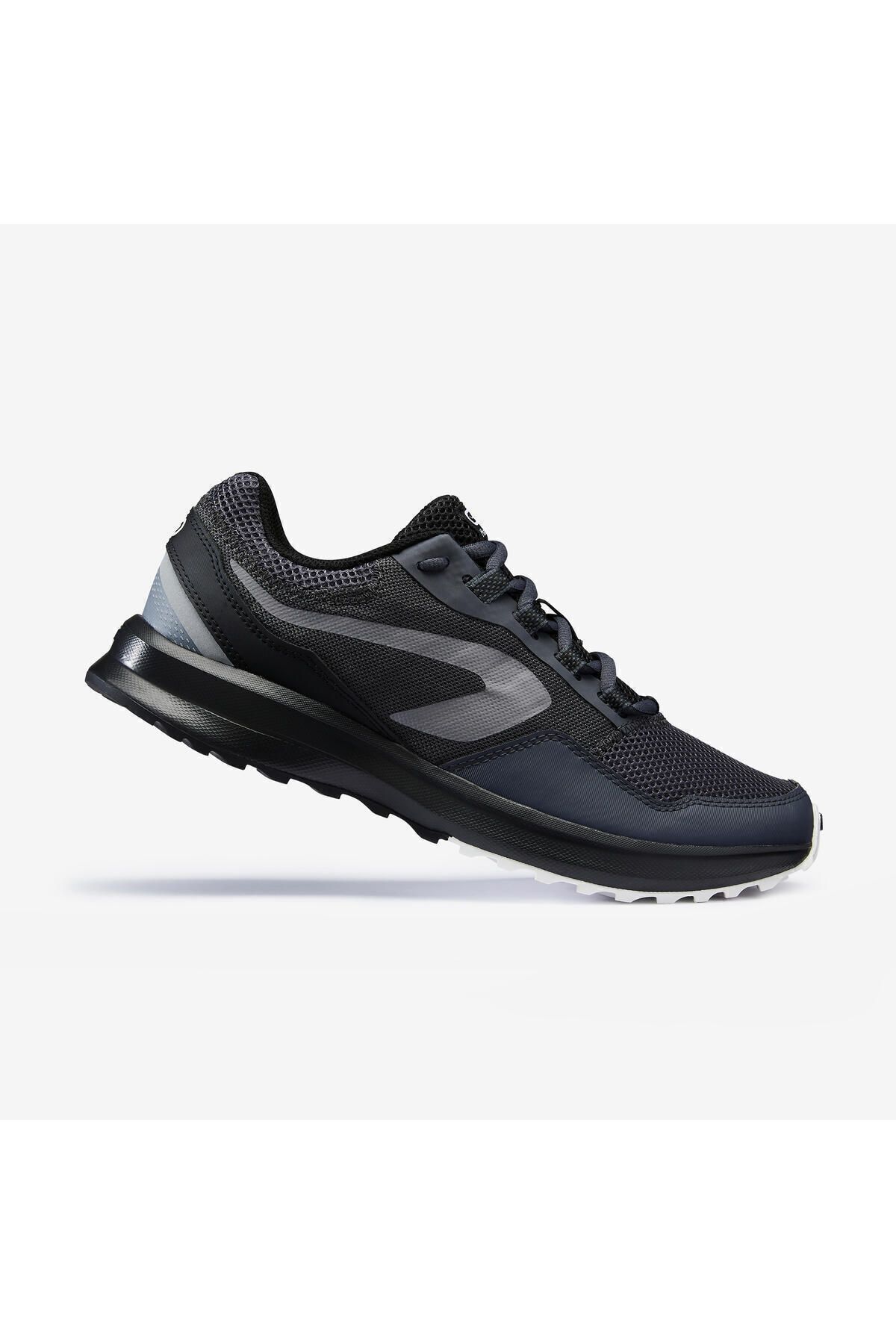 Decathlon Kalenji Erkek Koşu Ayakkabısı - Siyah / Gri - Run Active Grip