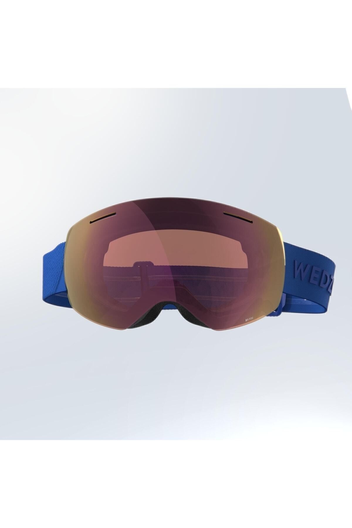 Decathlon Wedze Yetişkin / Çocuk Kayak / Snowboard Maskesi - Mavi - G 900 I
