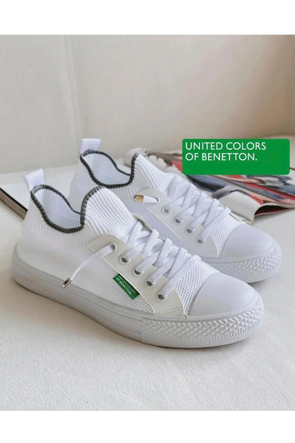 Benetton 10233 Kadın Günlük Sneaker Ayakkabı