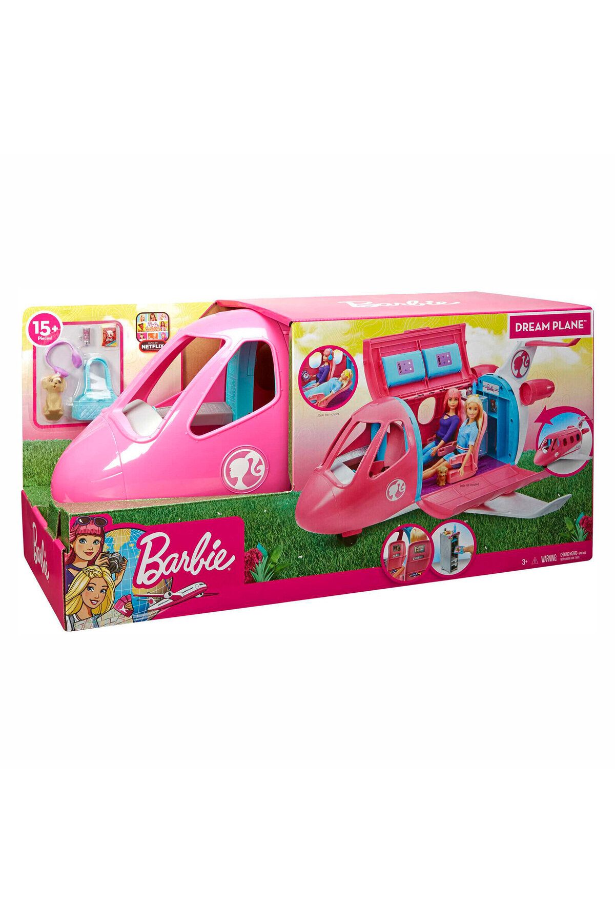 Barbie Pembe Uçak GDG76