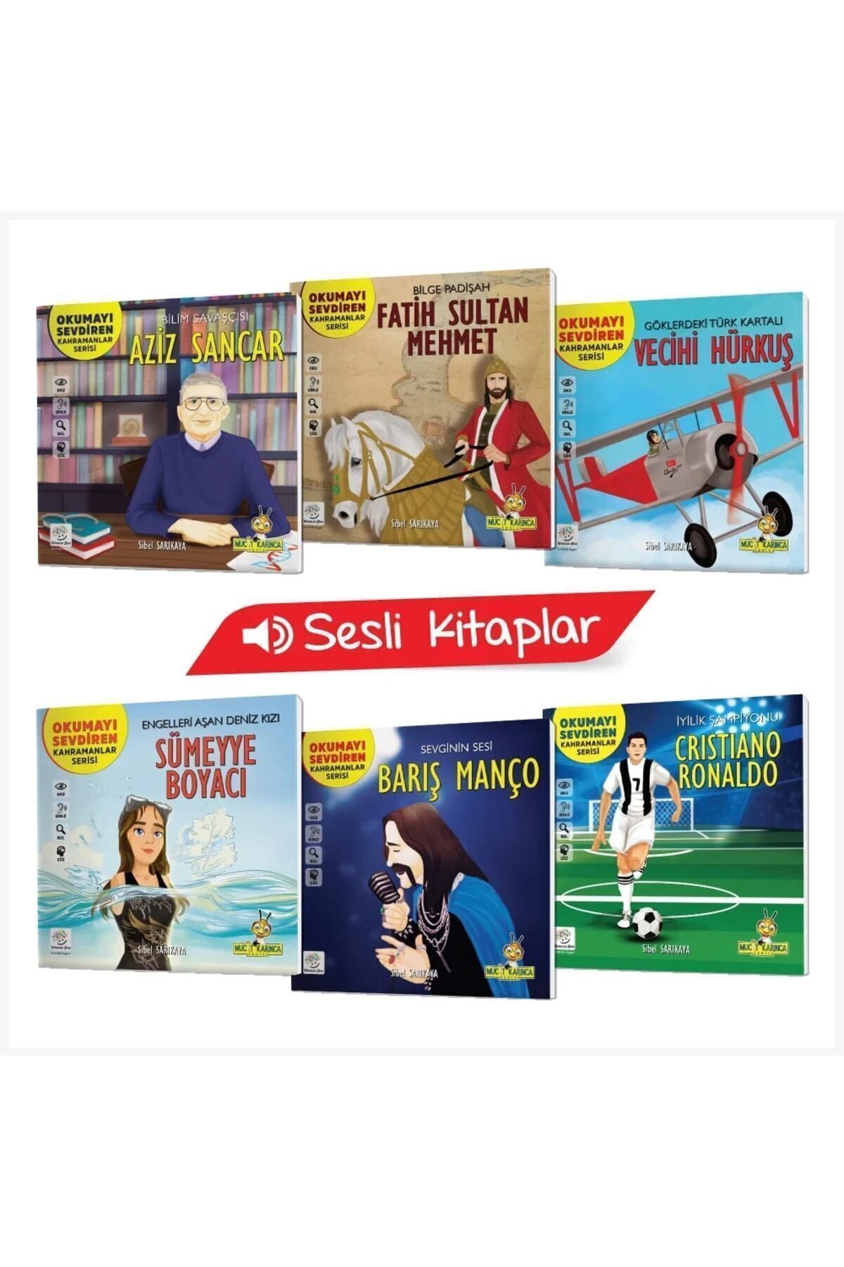 Yükselen Zeka Yayınları Çocuklara Okumayı Sevdiren Kahramanlar Seti Toplam 6 Kahraman Hikayesi