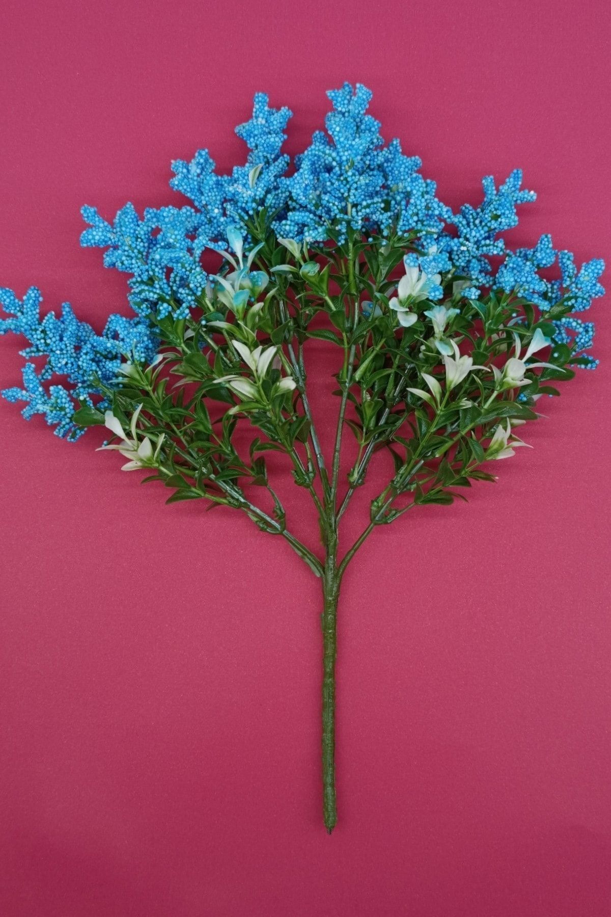 MD Aspiz Flowers 3 Adet Yapay Lüx Cipso Demeti _ Gelin Buketi Saksısız Sarmaşık Plastik Şoklanmış Kuru Bitki Alçı
