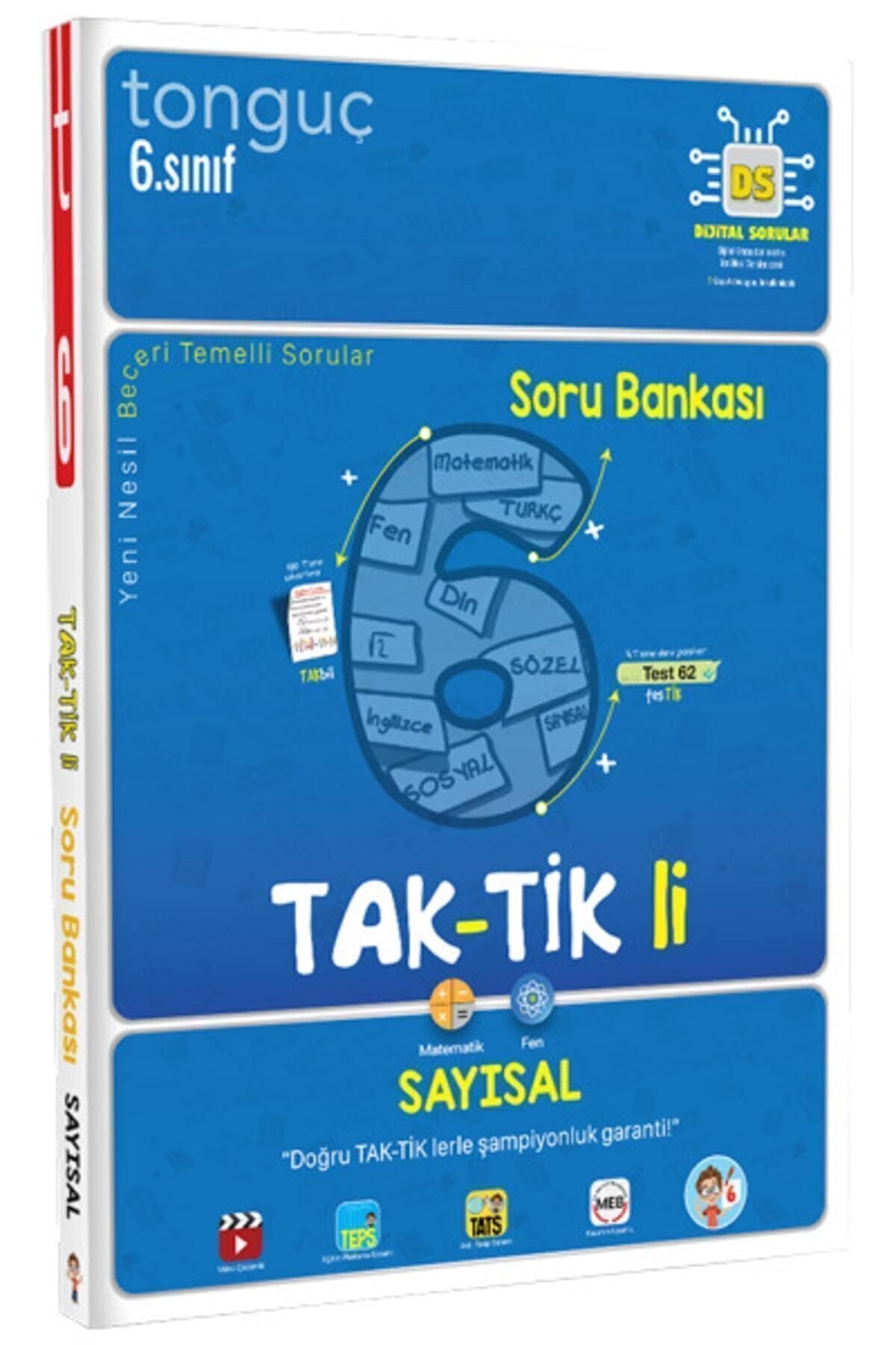 Tonguç Yayınları 6. Sınıf Taktikli Sayısal Soru Bankası