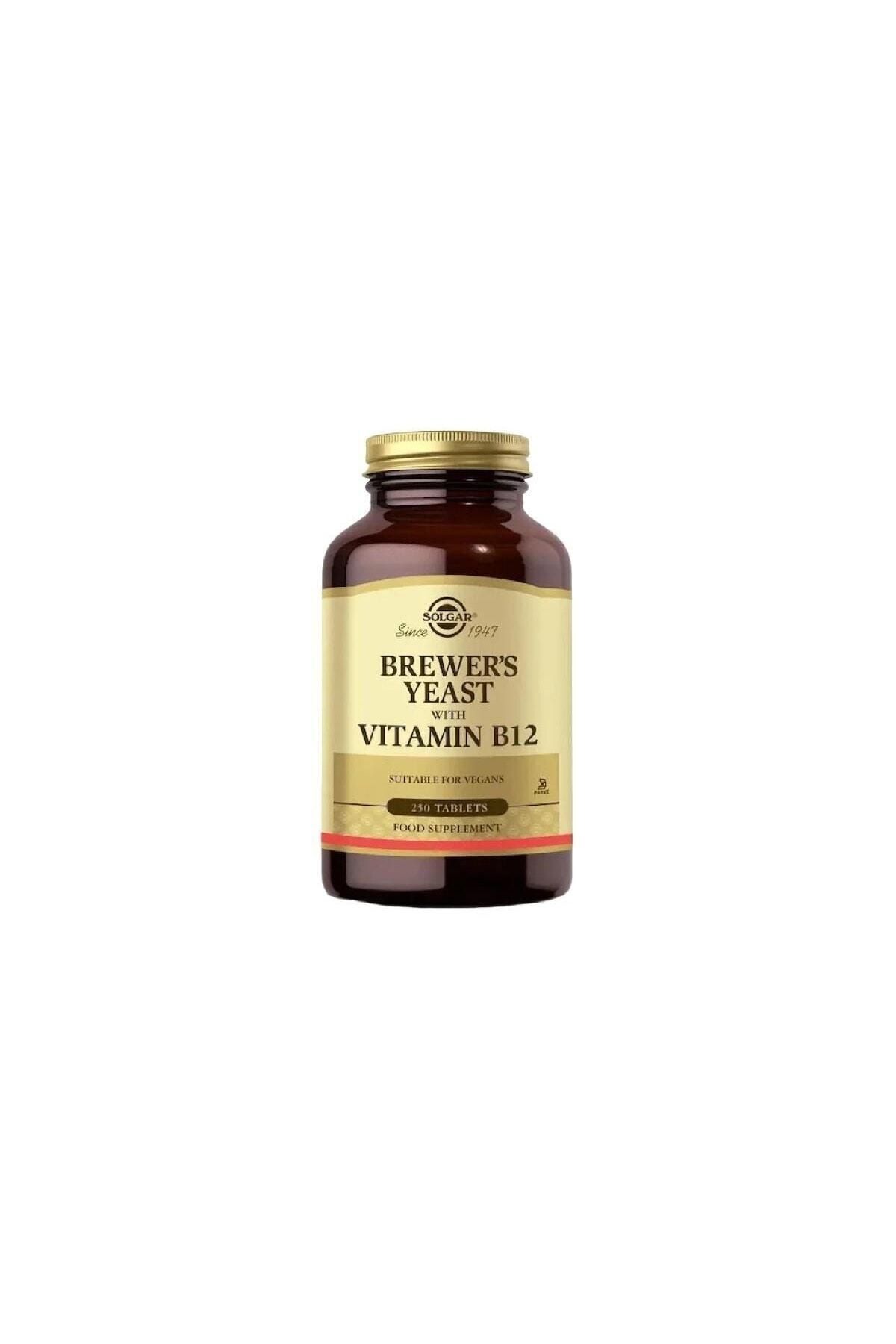 Solgar Brewer´s Yeast With Vitamin B12 250 Tablet