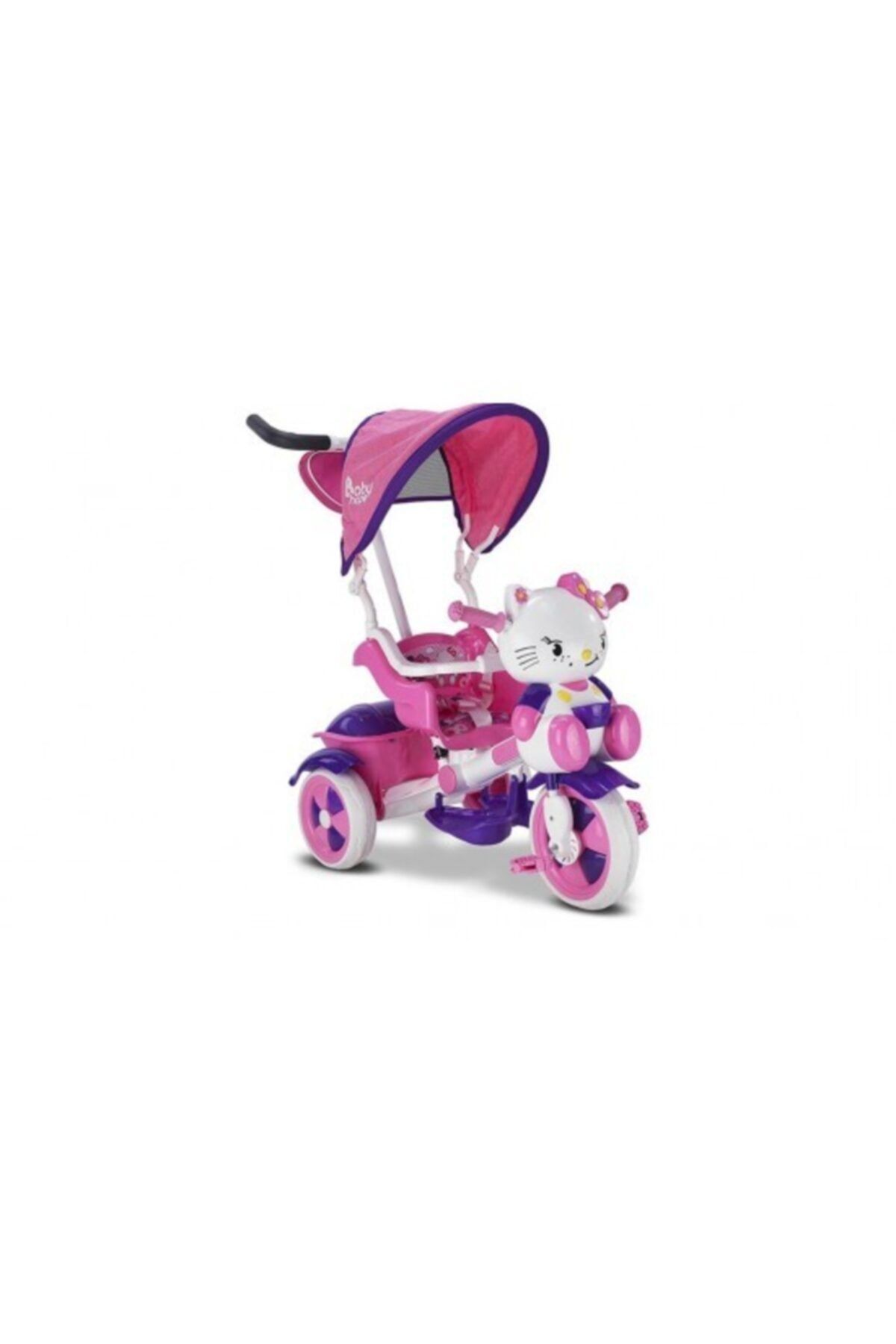 Babyhope 135 Kety Üç Teker Itmeli Bisiklet Hello Kitty 3 Tekerli Bisiklet Ketty