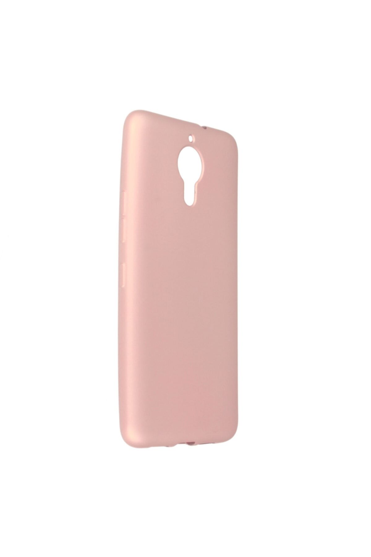 General Mobile 5 Plus Uyumlu Kılıf Yumuşak Pürüzsüz Esnek New Style Case Rose Gold