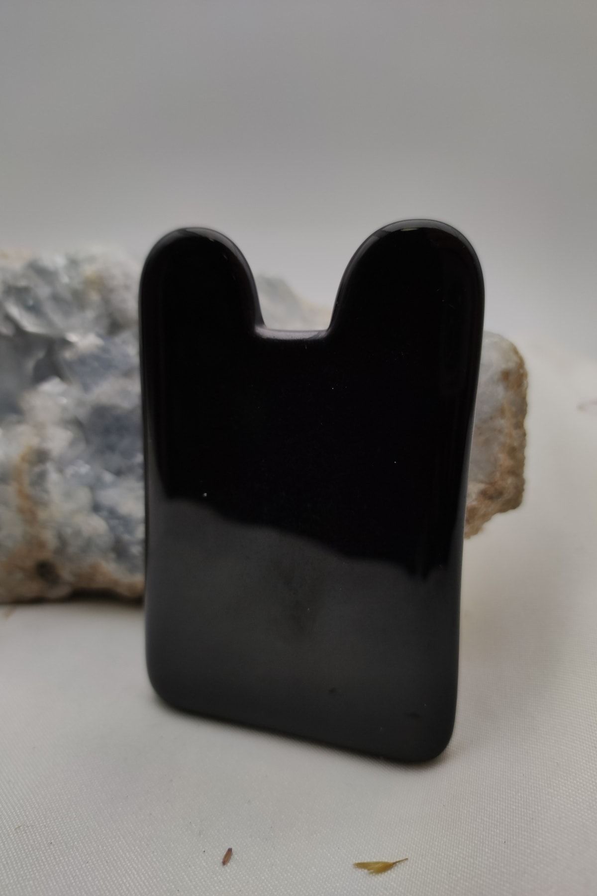 TAUS STONE Siyah Onix Gua Sha Masaj Aleti