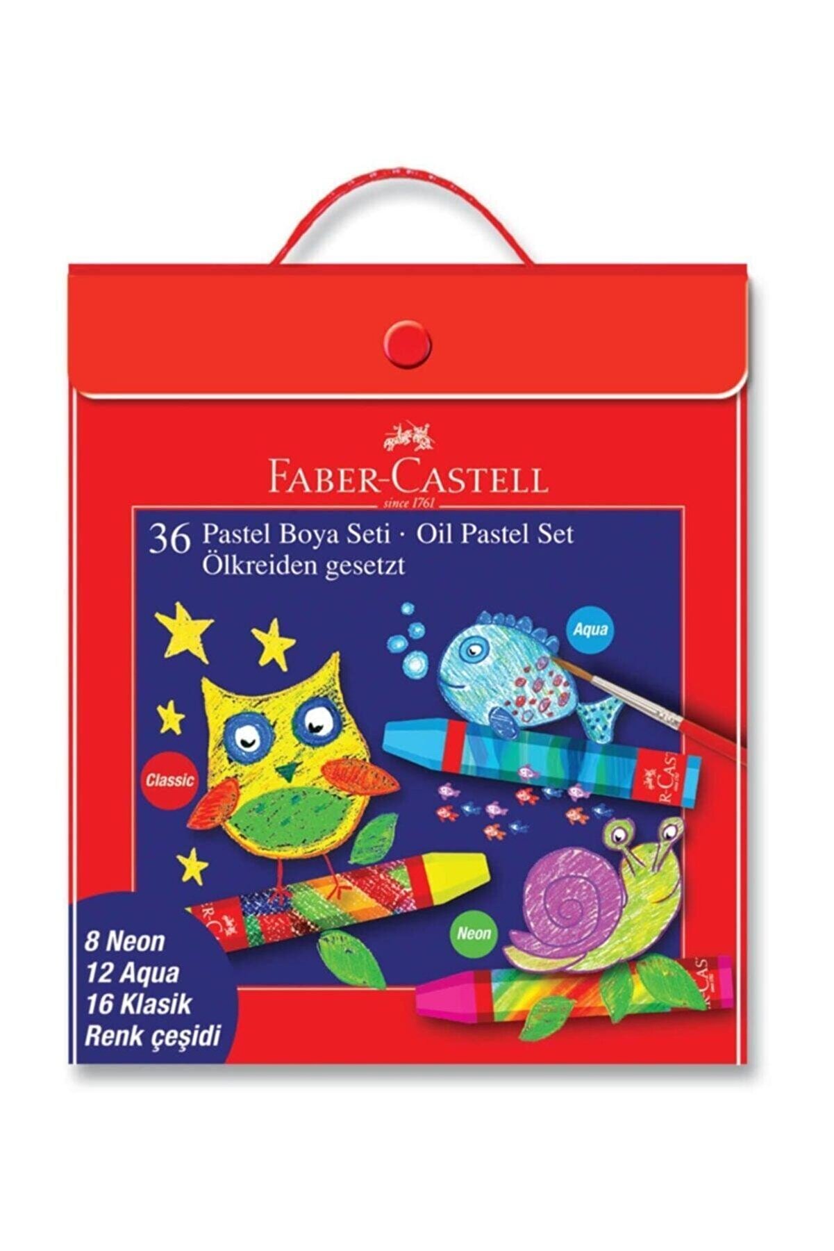Faber Castell Faber-Castell Pastel Boya 36'lı  Karışık Set