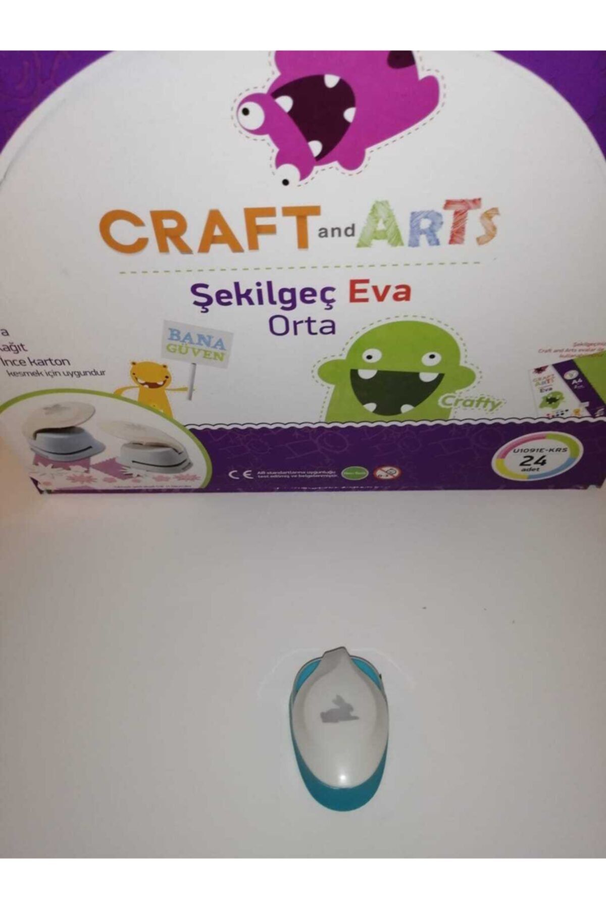 Craft and Arts Eva Kesen Orta Şekilgeç 5/8 '' 1,5 Cm)