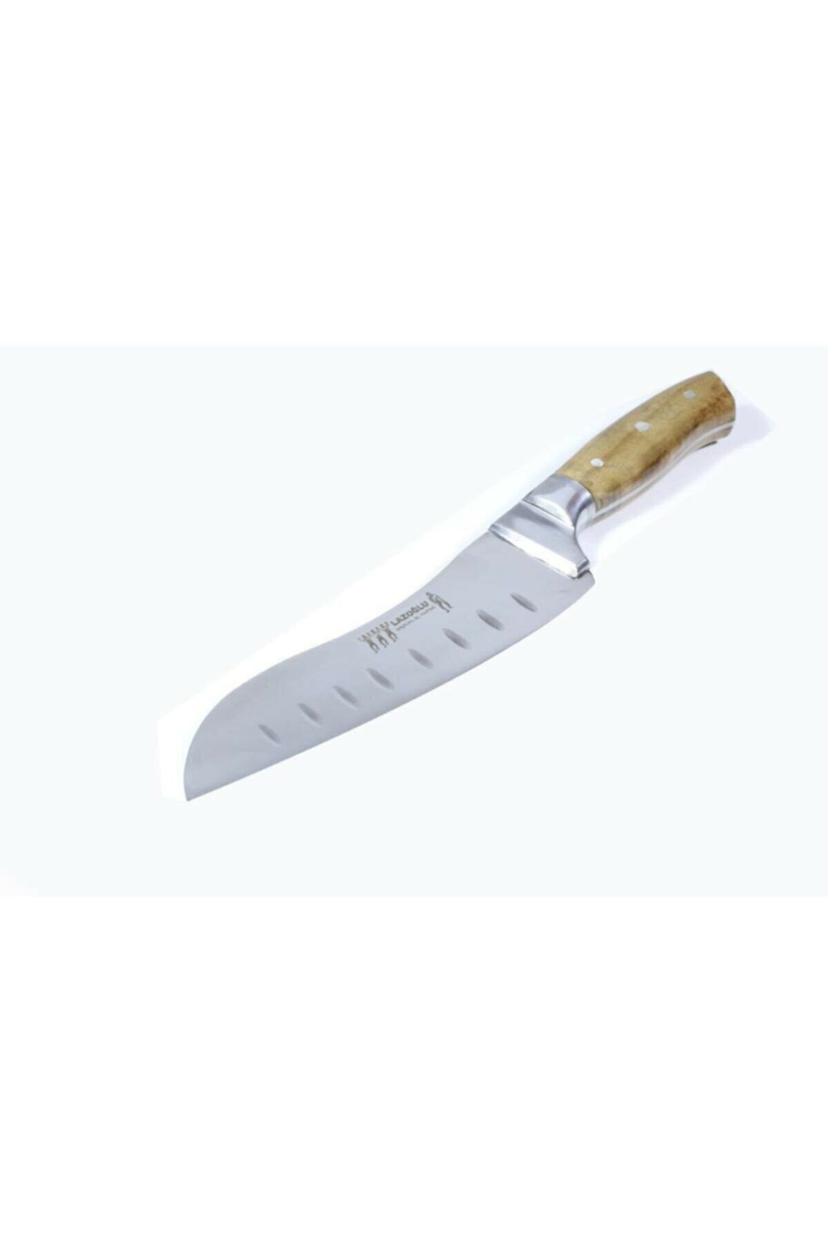 Lazoğlu Benekli Ahşap Şef Bıçağı 30cm