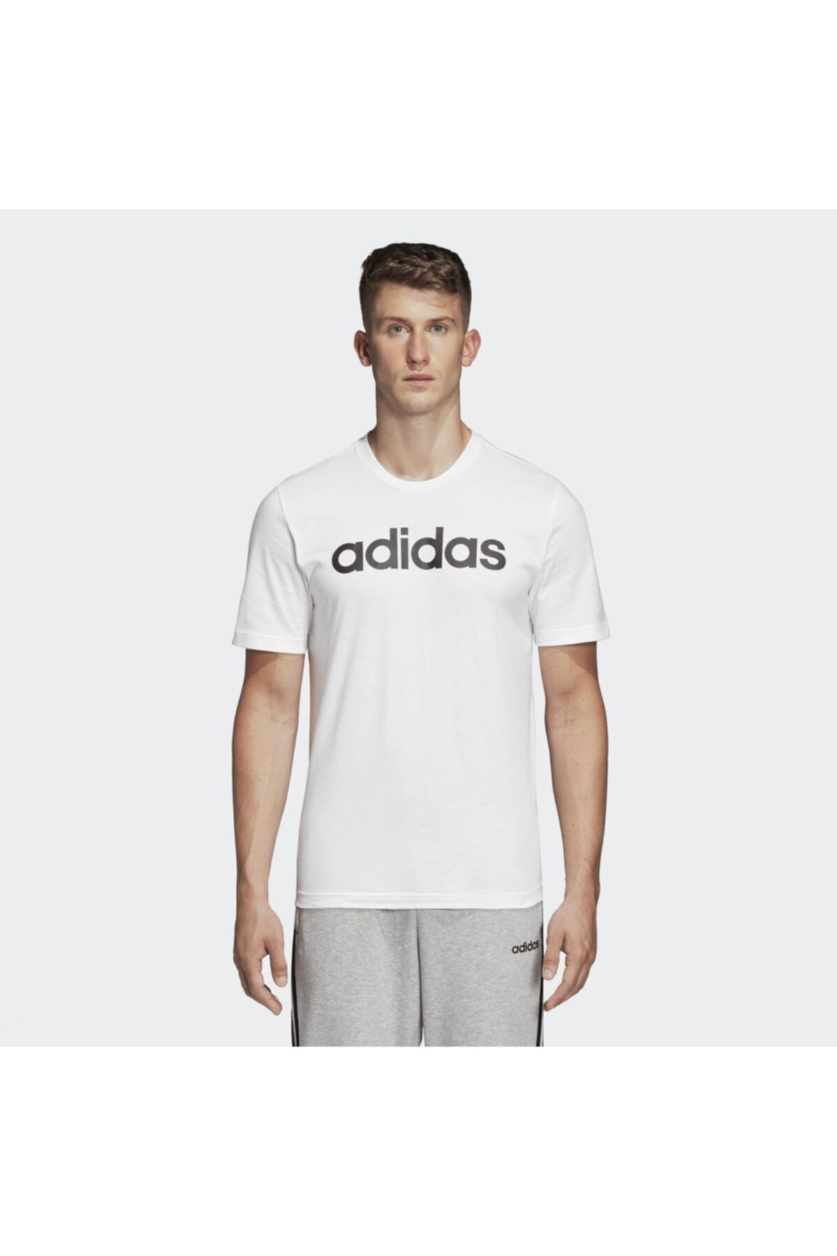 adidas E LIN TEE Beyaz Erkek T-Shirt 100403517