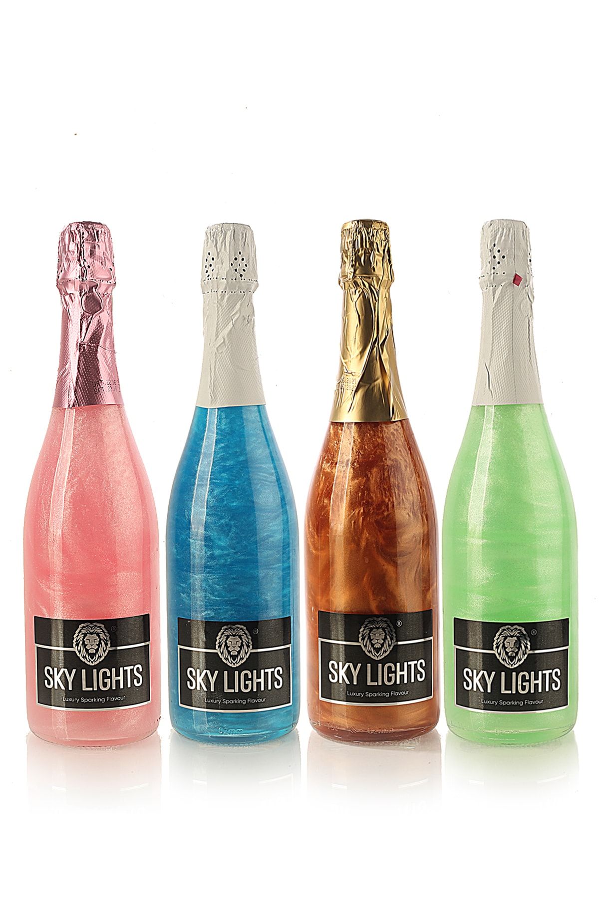 Sky Lights Alkolsüz Gazlı İçecek 4 farklı Aromalı 750 ML