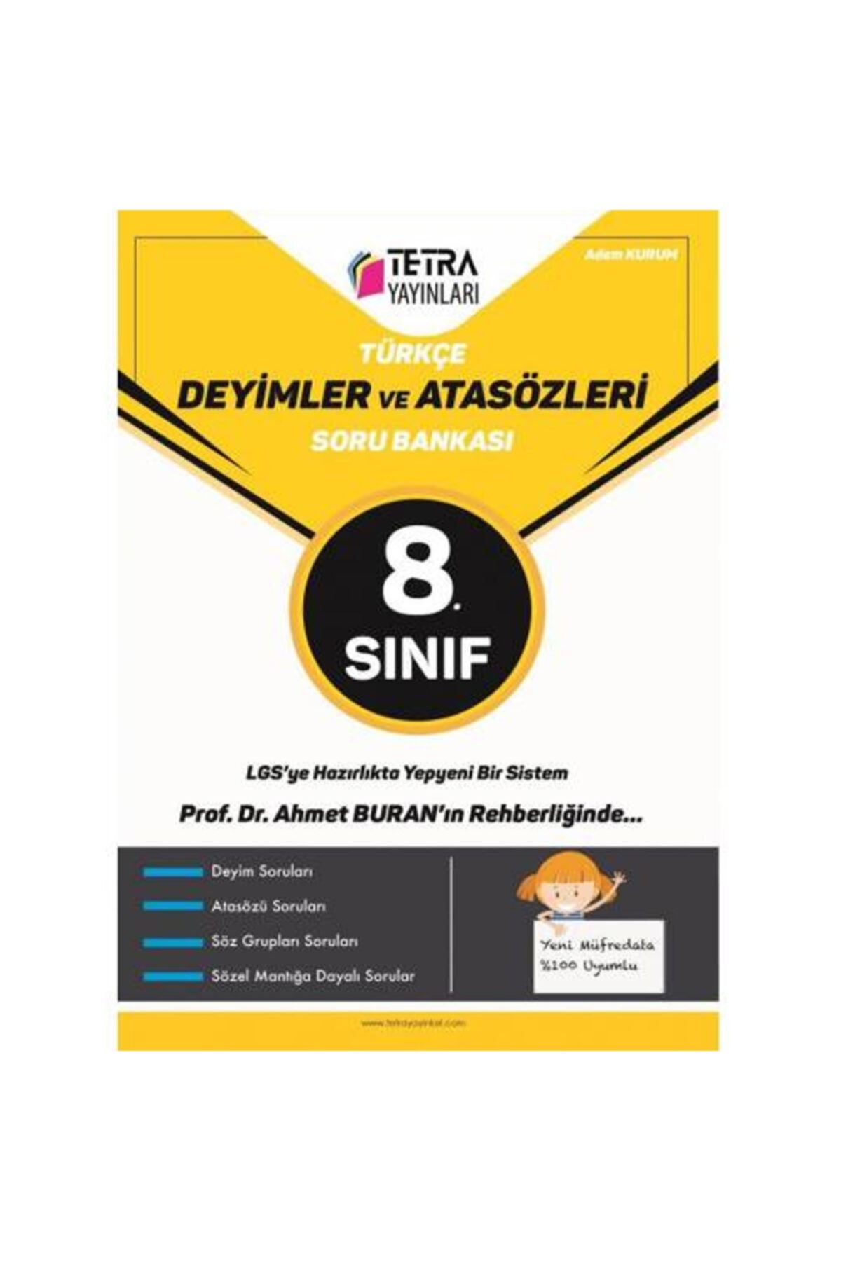 TETRA Yayınları 8. Sınıf Türkçe Deyimler Ve Atasözleri Soru Bankası