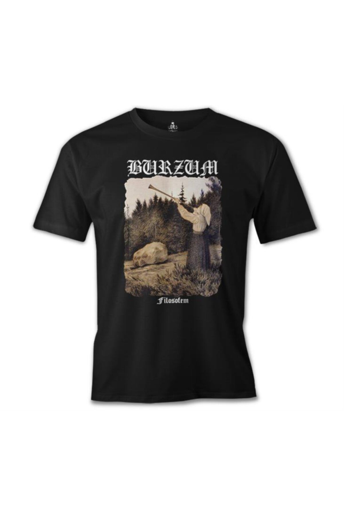 Lord T-Shirt Burzum - Filosofem Siyah Erkek Tshirt