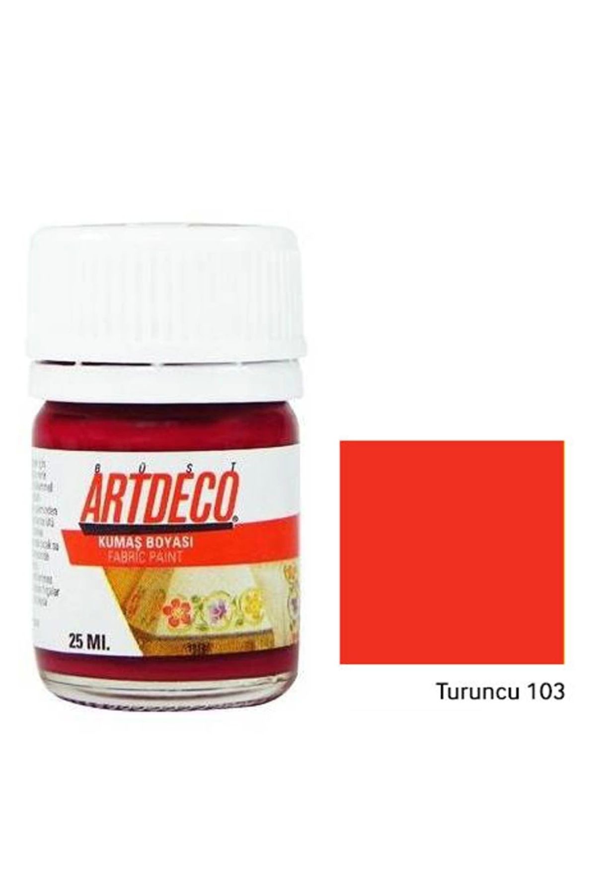 Artdeco Kumaş Boyası 25 Ml. Orange Y-010a-103