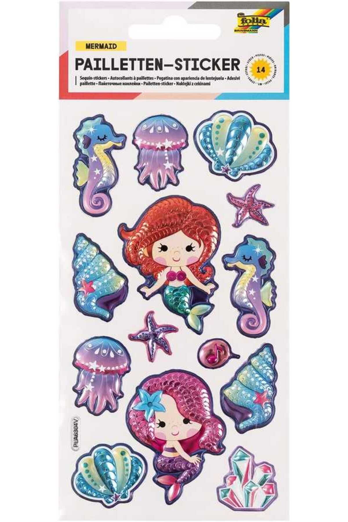 Folia Sticker Payet 'deniz Kızı'