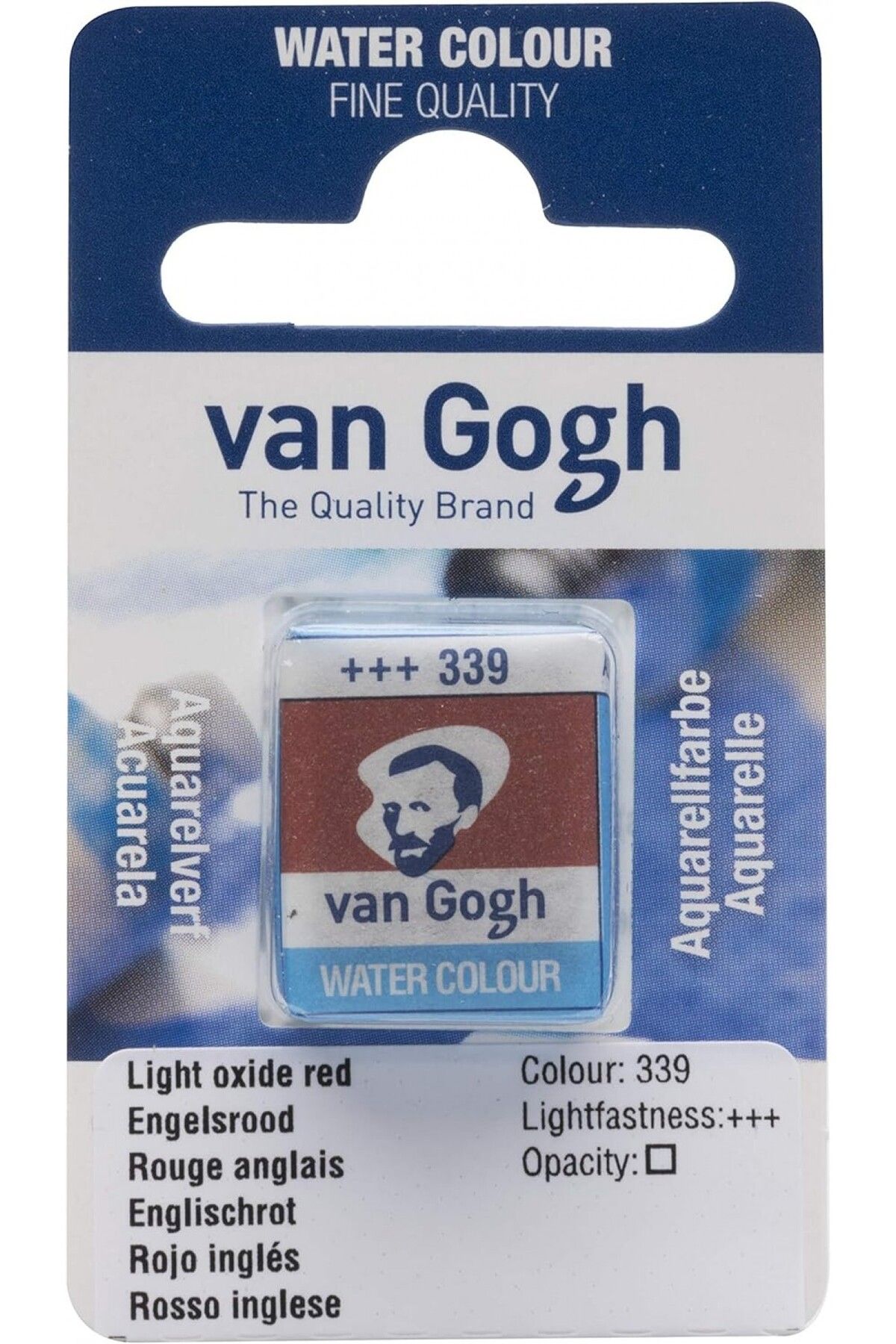 Talens Van Gogh Suluboya Tablet Light Oxide Red