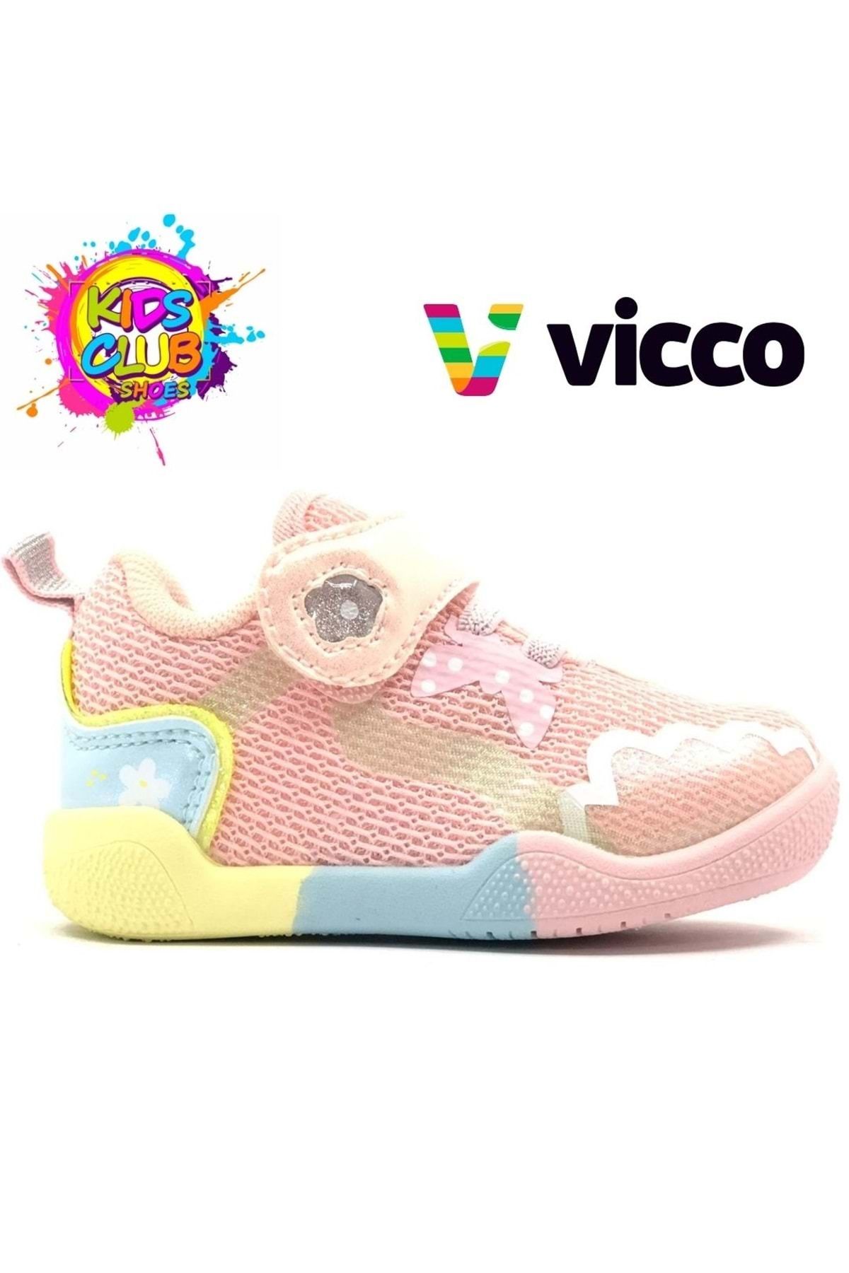 Kids Club Shoes Vicco Sia İlk Adım Bebek Ortopedik Çocuk Spor Ayakkabı PEMBE