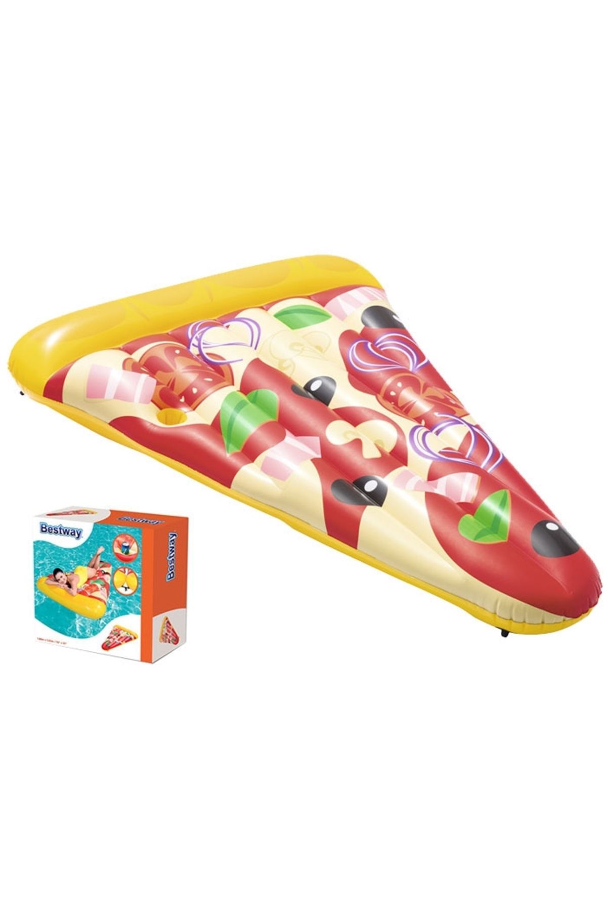 Bestway Deniz Yatağı Pizza Dilimi Yatak 188x130 Cm - 44038