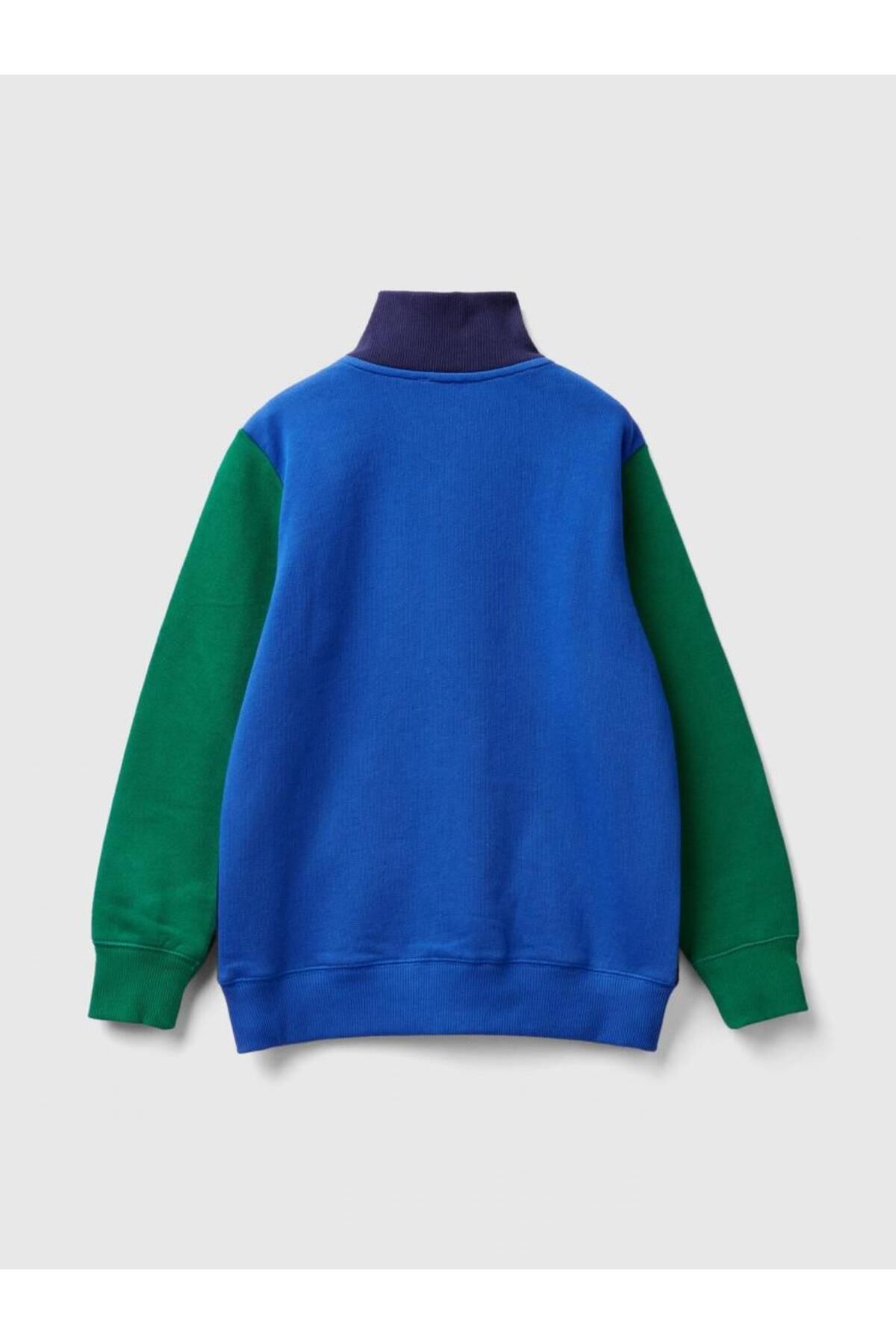 United Colors of Benetton Erkek Çocuk Sweatshirt 3j68c501b-r
